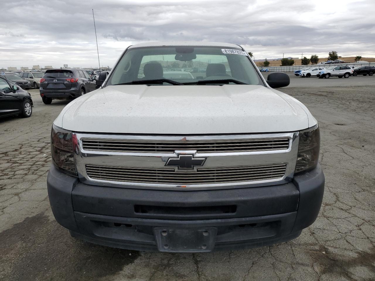 2013 Chevrolet Silverado C1500 White vin: 1GCNCPEX0DZ180724