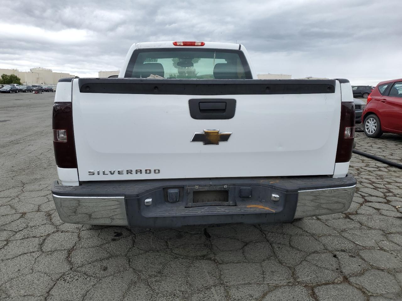 2013 Chevrolet Silverado C1500 White vin: 1GCNCPEX0DZ180724