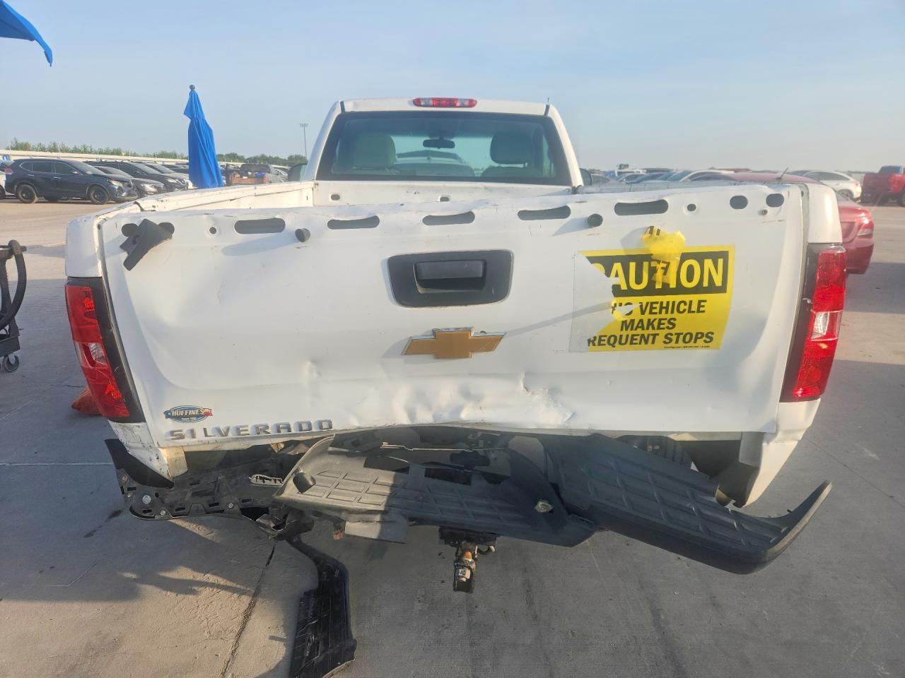 2013 Chevrolet Silverado C1500 White vin: 1GCNCPEX0DZ303633