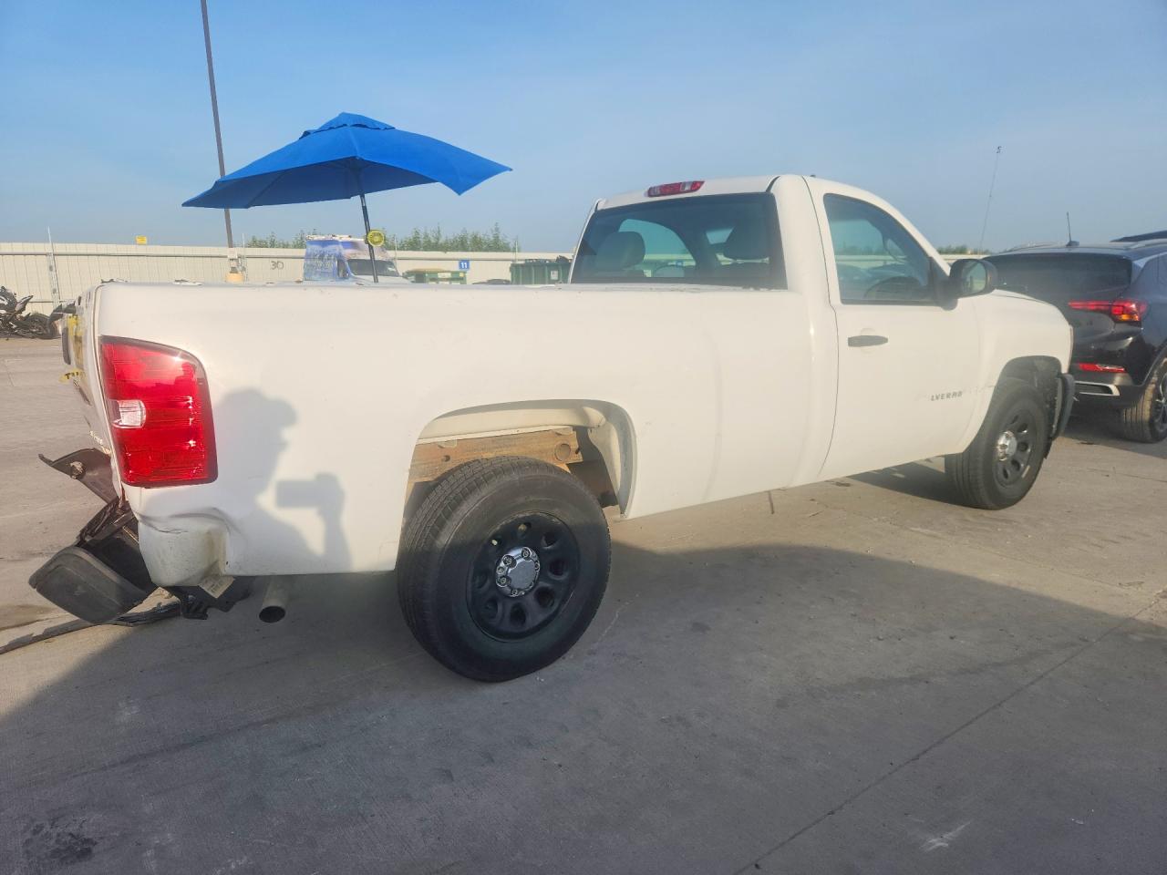 2013 Chevrolet Silverado C1500 White vin: 1GCNCPEX0DZ303633