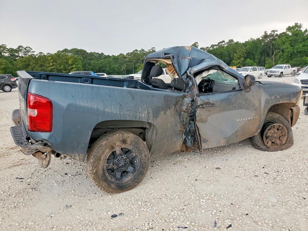 2011 Chevrolet Silverado C1500 Blue vin: 1GCNCPEX1BZ113028