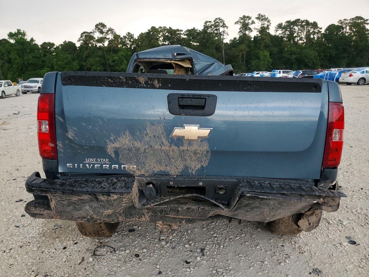 2011 Chevrolet Silverado C1500 Blue vin: 1GCNCPEX1BZ113028