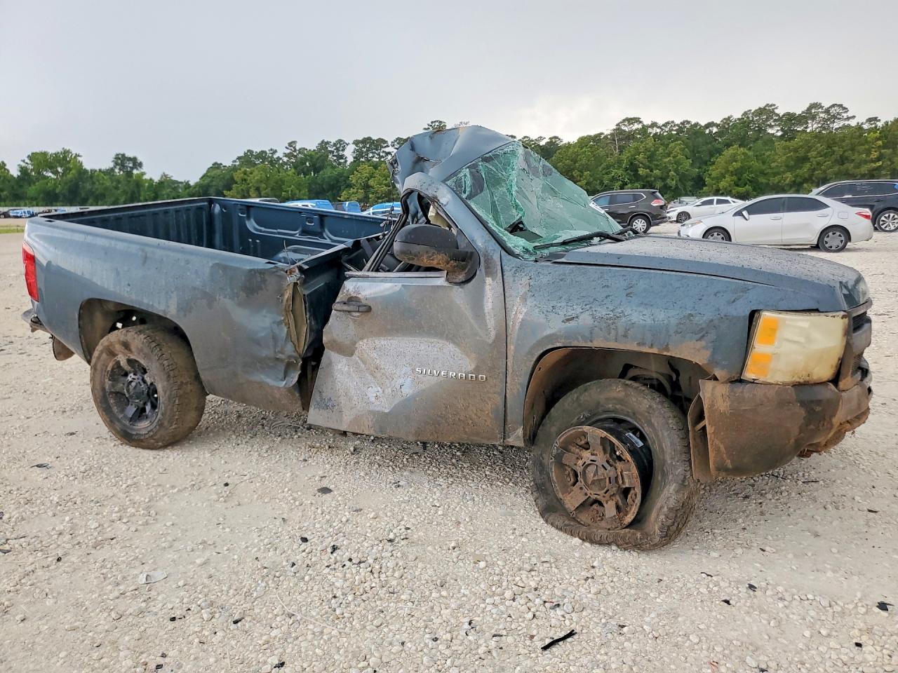 2011 Chevrolet Silverado C1500 Blue vin: 1GCNCPEX1BZ113028