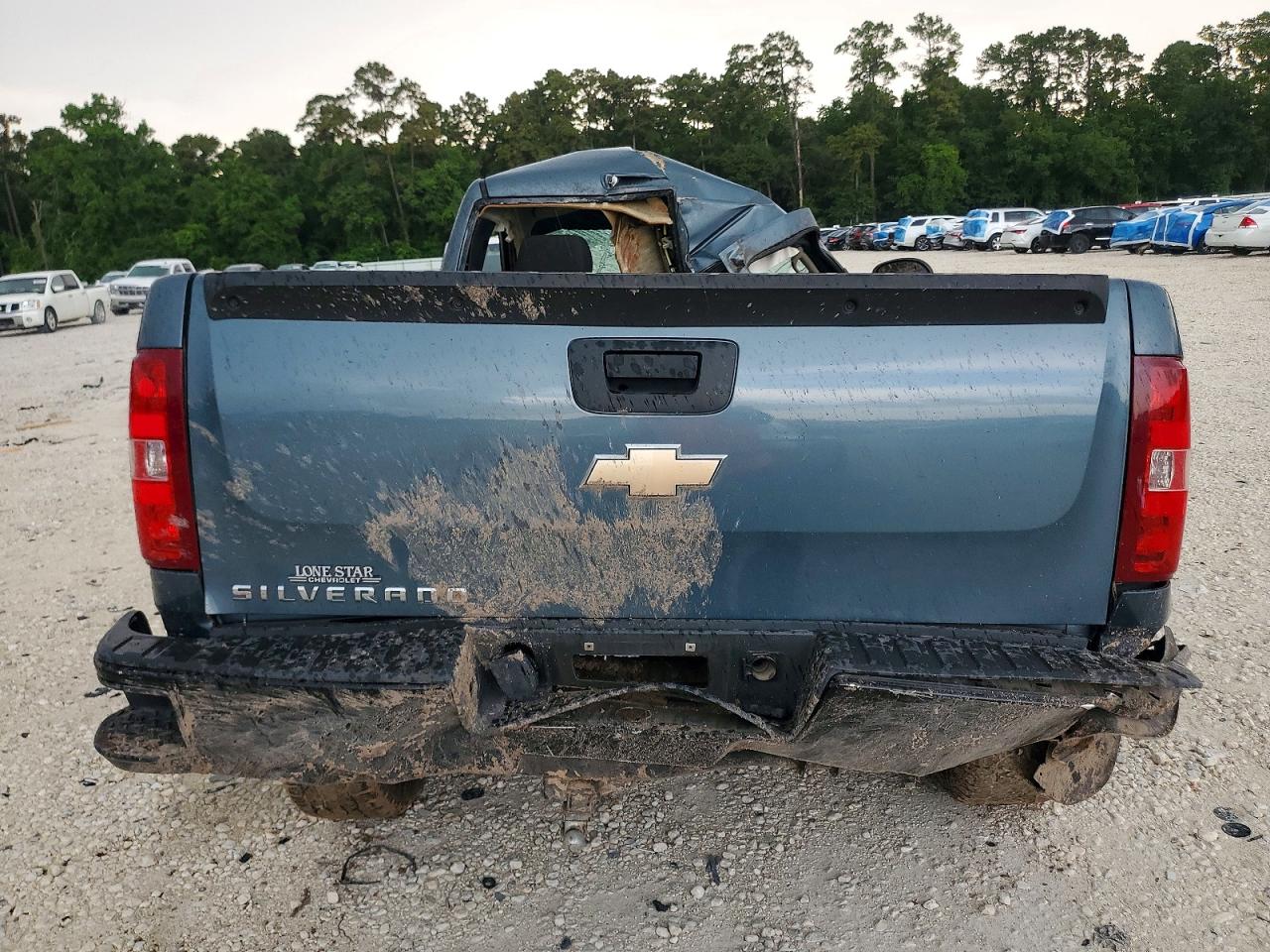 2011 Chevrolet Silverado C1500 Blue vin: 1GCNCPEX1BZ113028