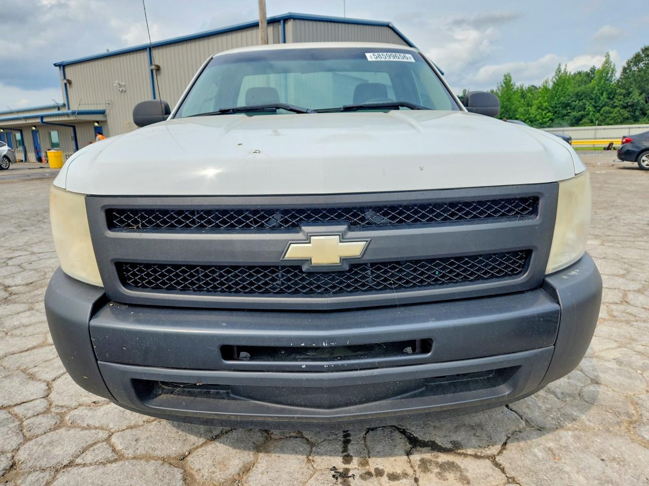 2011 Chevrolet Silverado C1500 White vin: 1GCNCPEX1BZ298858