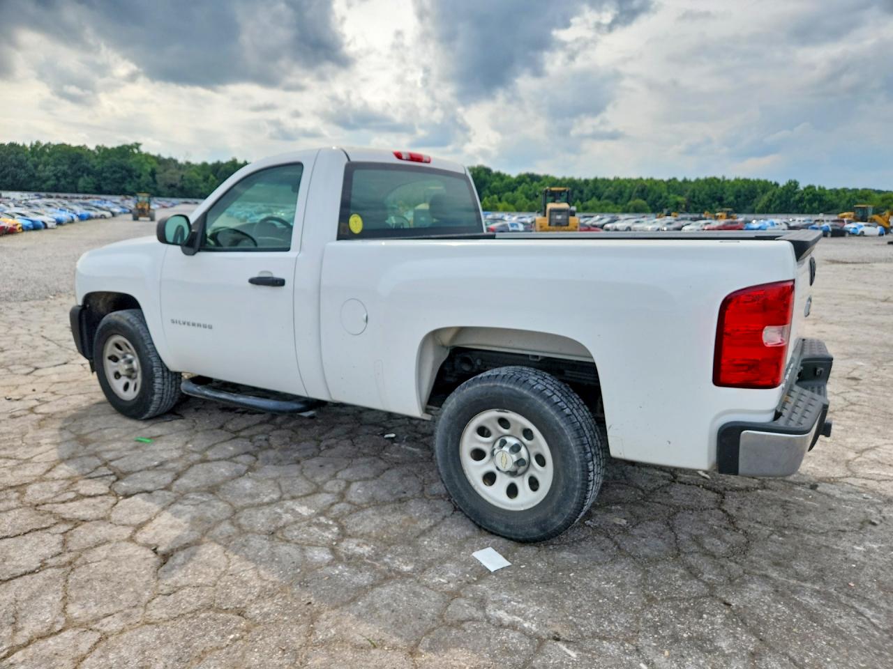 2011 Chevrolet Silverado C1500 White vin: 1GCNCPEX1BZ298858