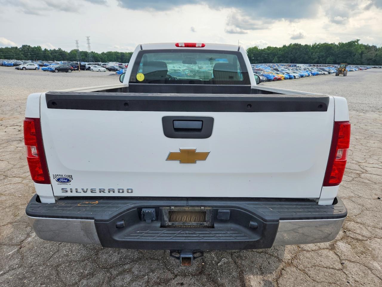 2011 Chevrolet Silverado C1500 White vin: 1GCNCPEX1BZ298858