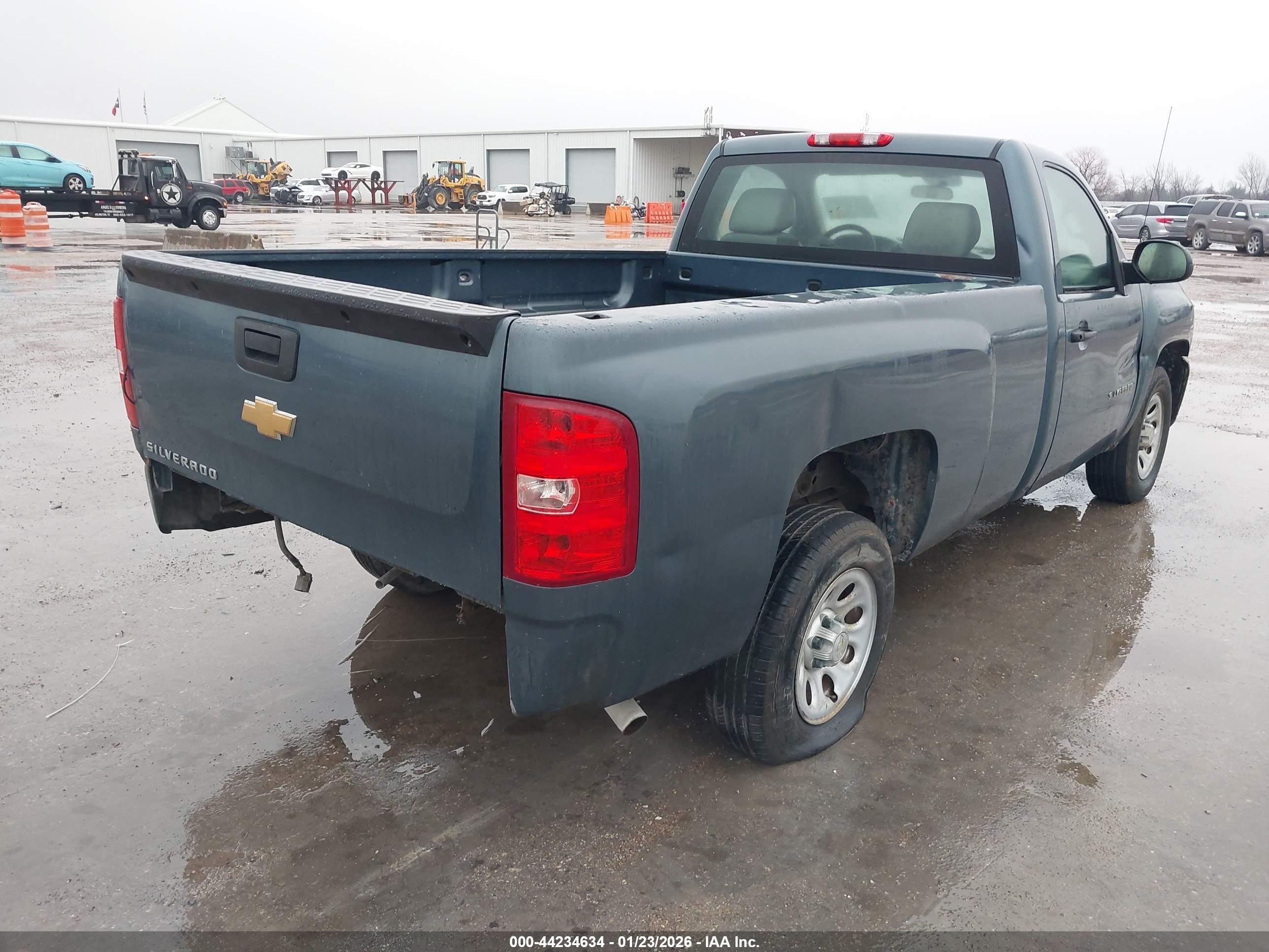 2012 Chevrolet Silverado 1500 Work Truck Синий vin: 1GCNCPEX1CZ178737