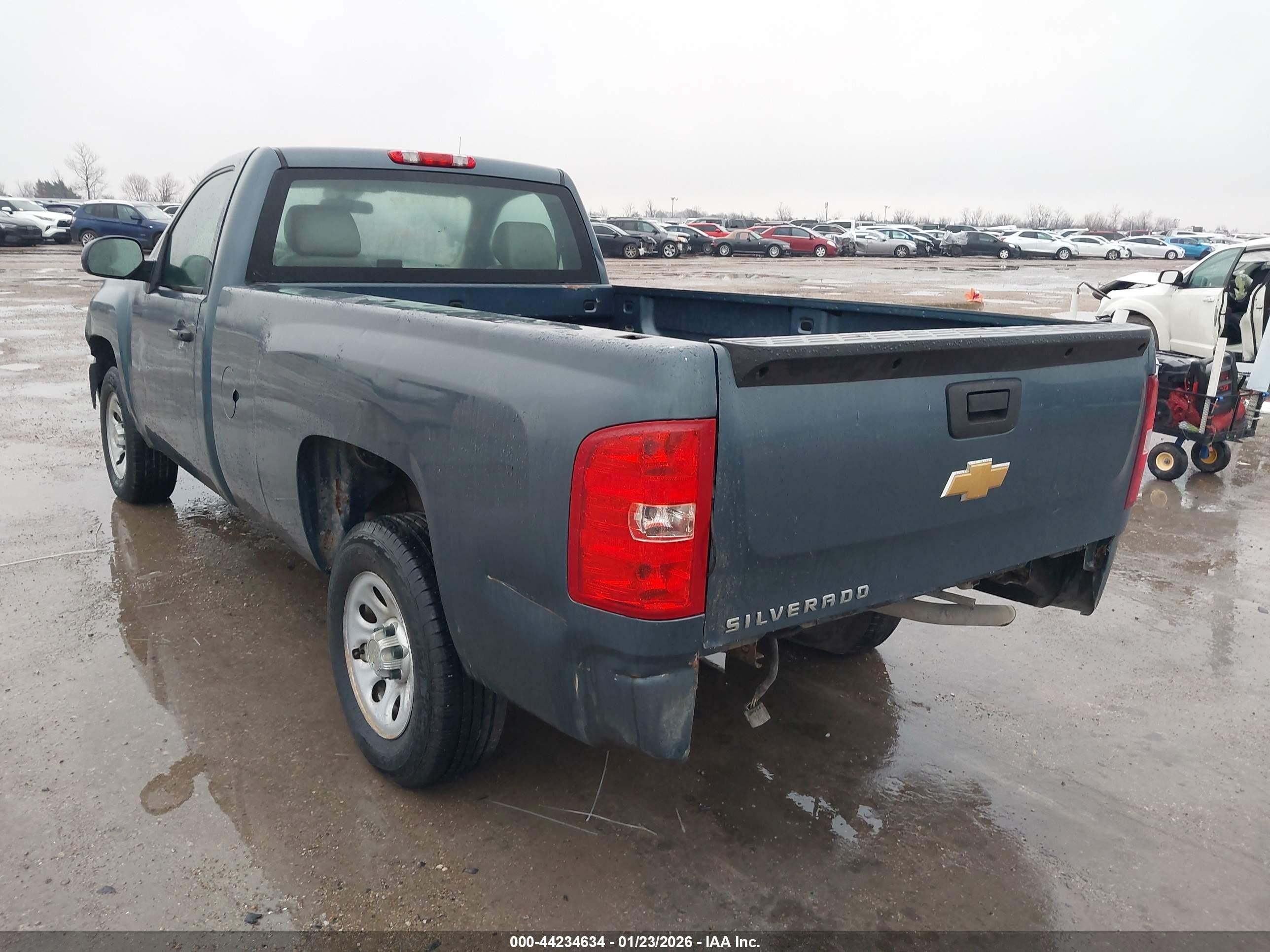 2012 Chevrolet Silverado 1500 Work Truck Синий vin: 1GCNCPEX1CZ178737