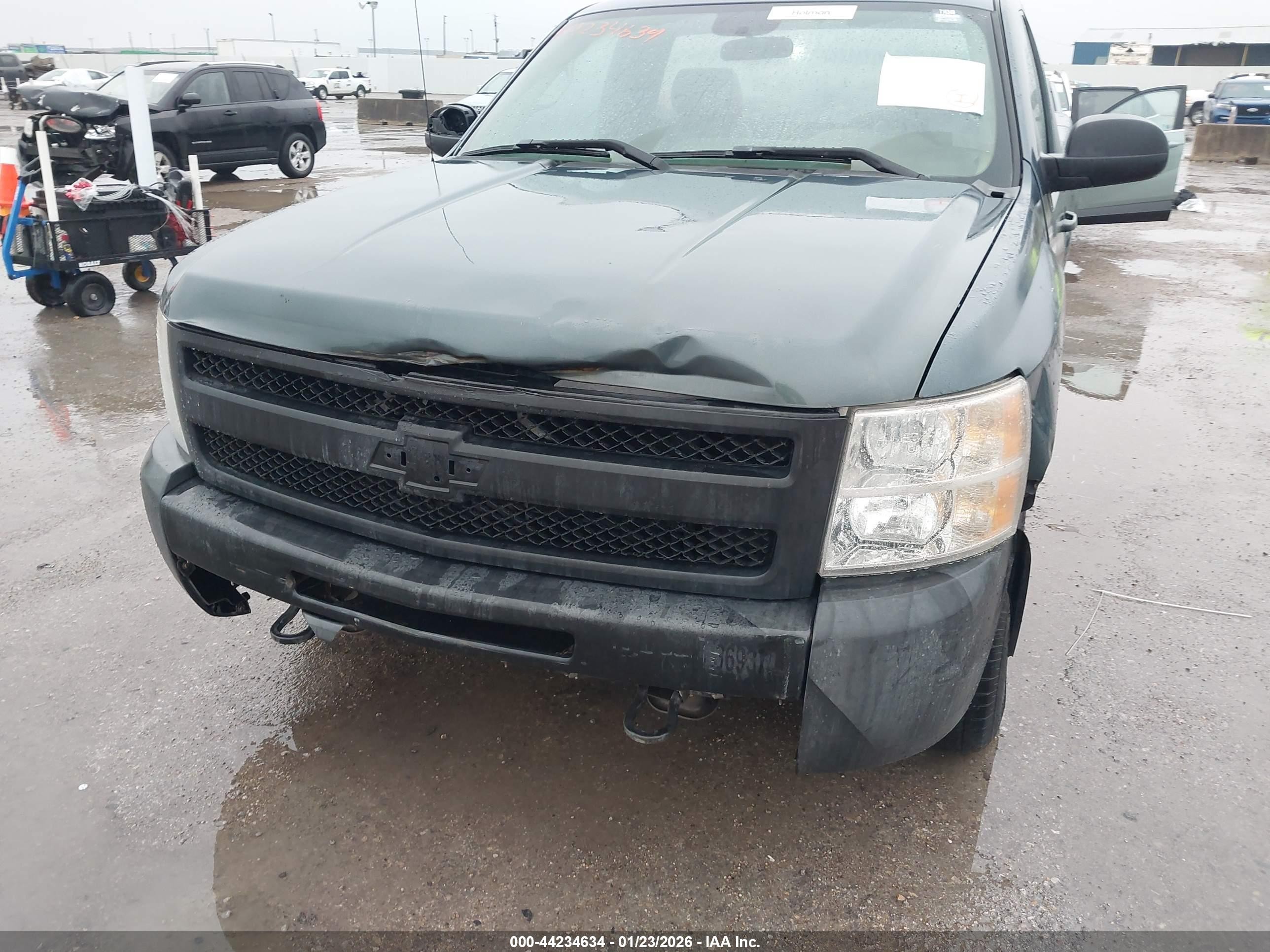 2012 Chevrolet Silverado 1500 Work Truck Синий vin: 1GCNCPEX1CZ178737