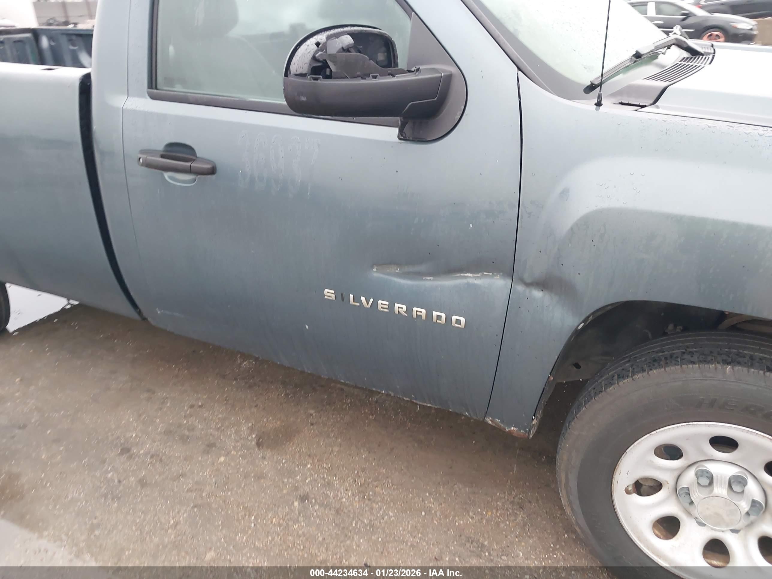 2012 Chevrolet Silverado 1500 Work Truck Синий vin: 1GCNCPEX1CZ178737
