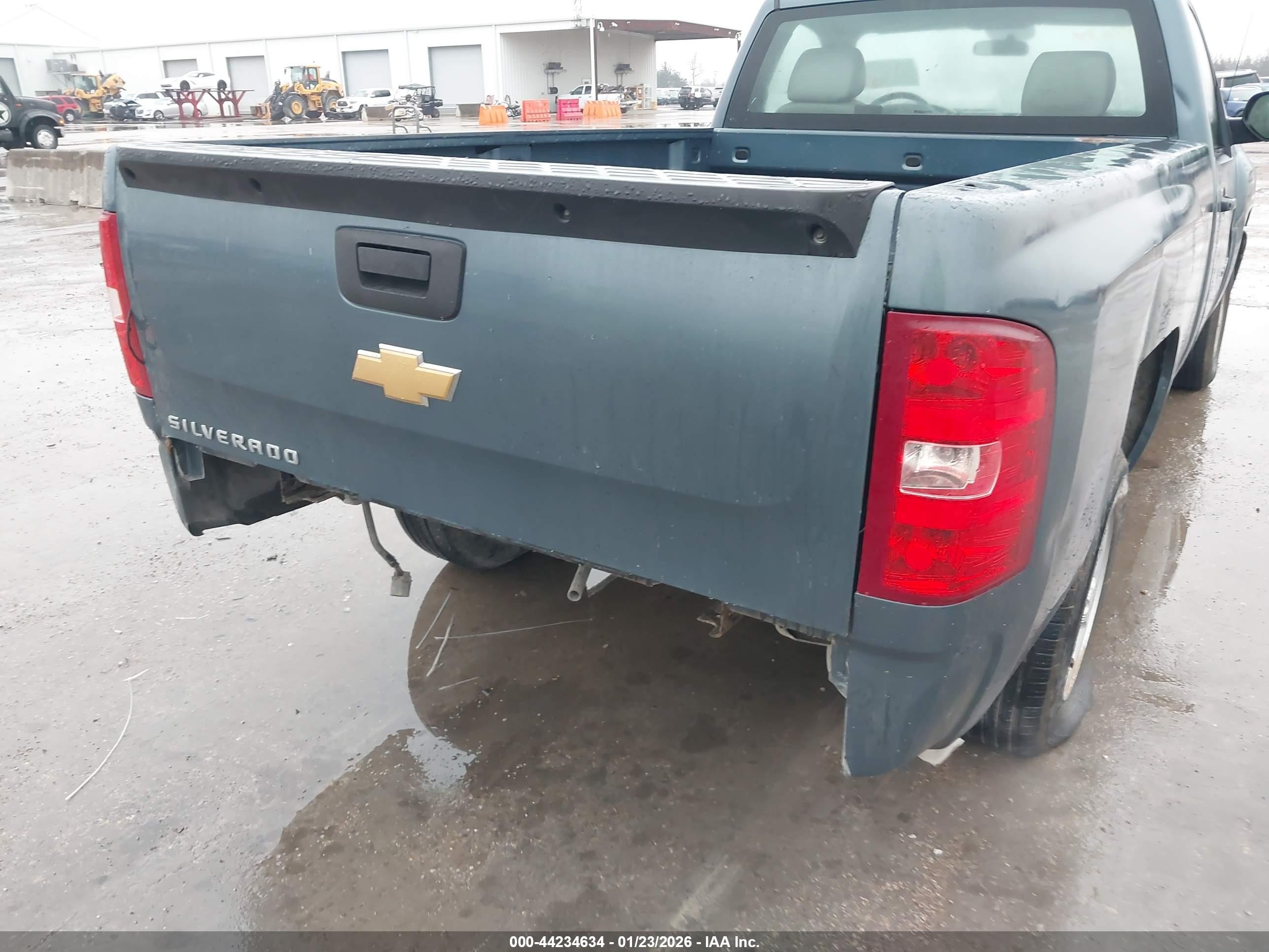 2012 Chevrolet Silverado 1500 Work Truck Синий vin: 1GCNCPEX1CZ178737
