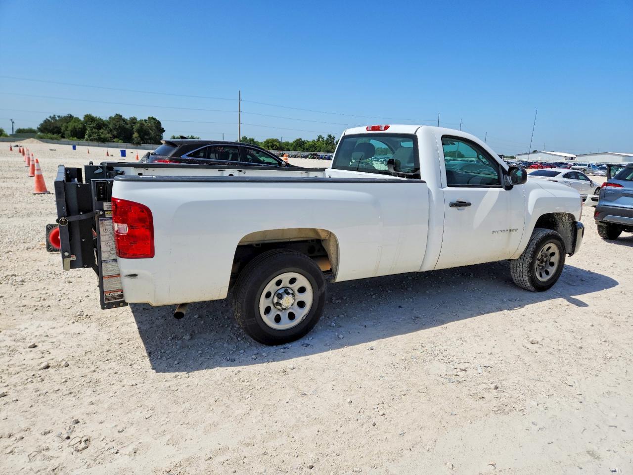 2012 Chevrolet Silverado C1500 White vin: 1GCNCPEX1CZ218184