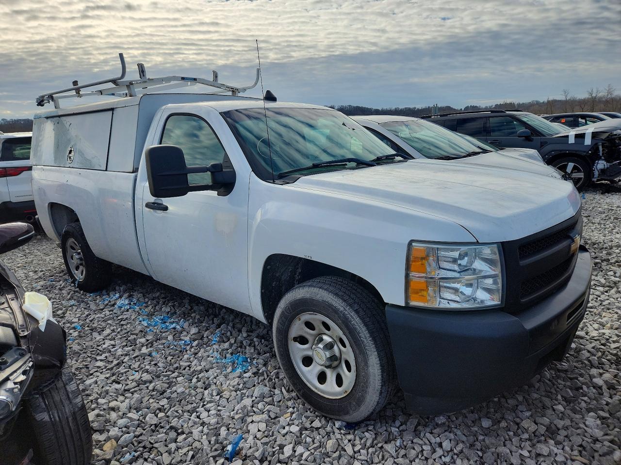 2012 Chevy Silverado- R & D- Cln Title- Pri Fleet Белый vin: 1GCNCPEX1CZ240508