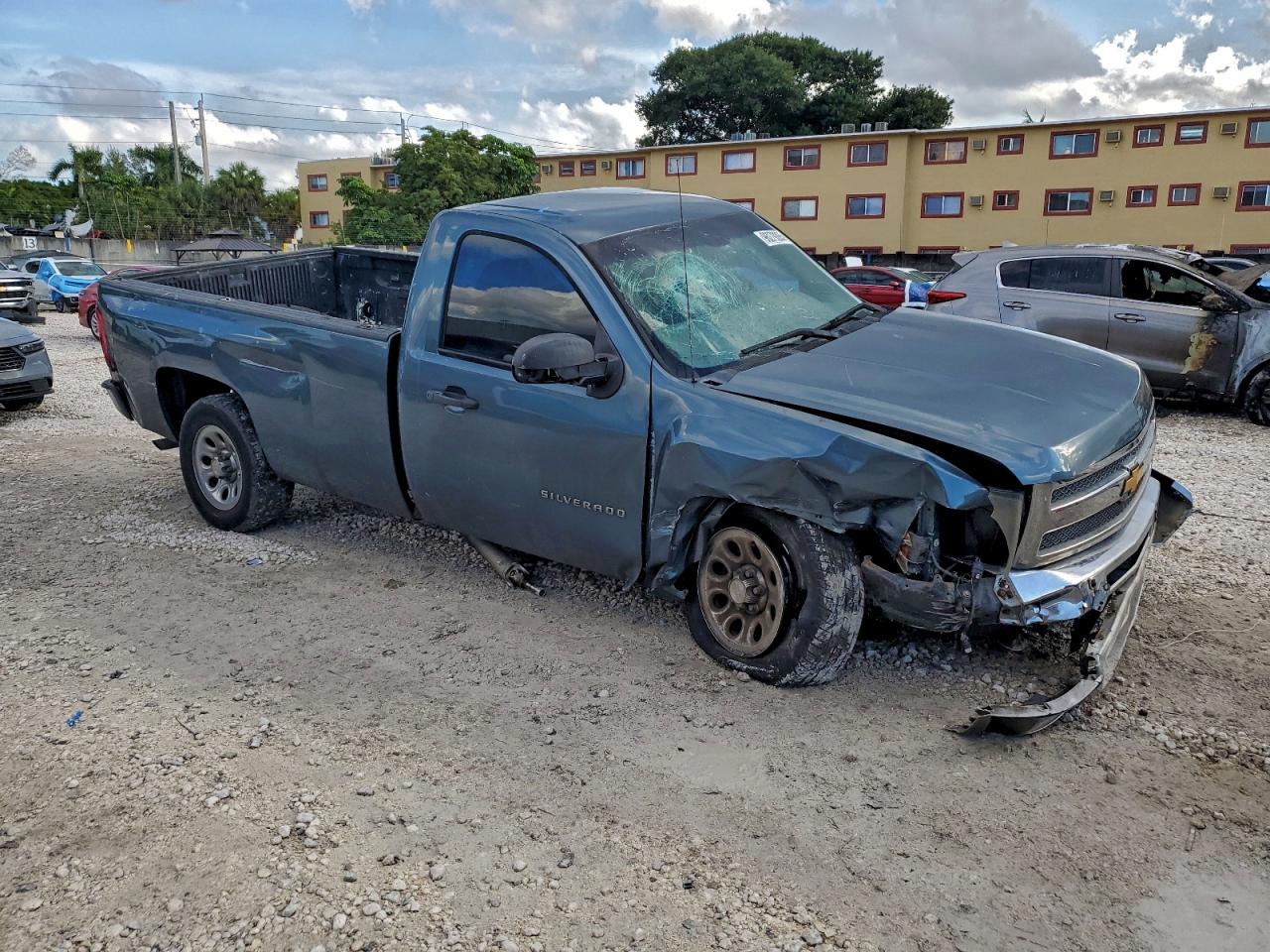 2013 Chevrolet Silverado C1500 Серый vin: 1GCNCPEX1DZ379393