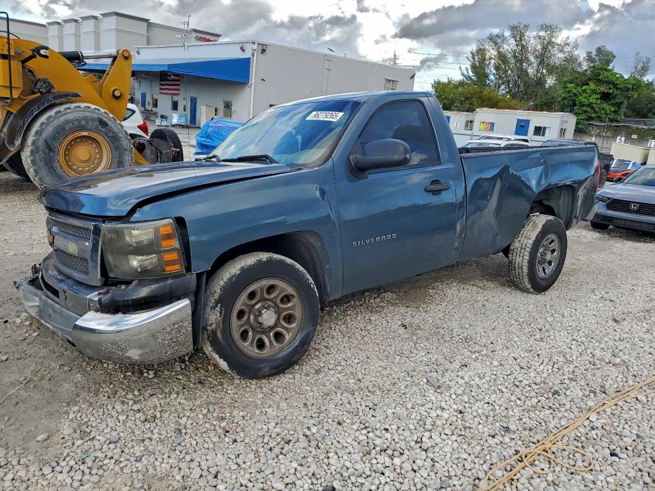 2013 Chevrolet Silverado C1500 Gray vin: 1GCNCPEX1DZ379393