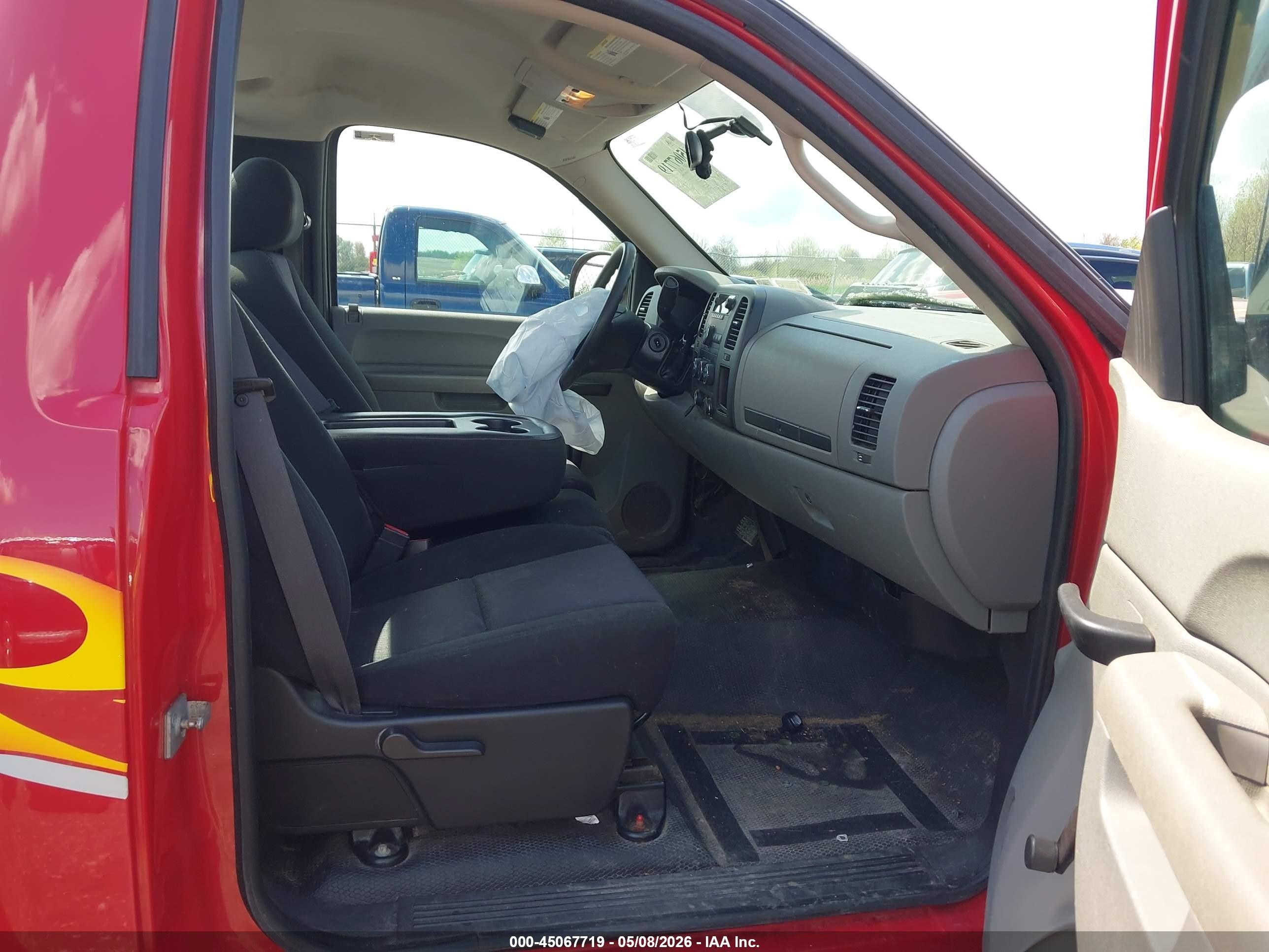 2011 Chevrolet Silverado 1500 Work Truck Red vin: 1GCNCPEX2BZ102104