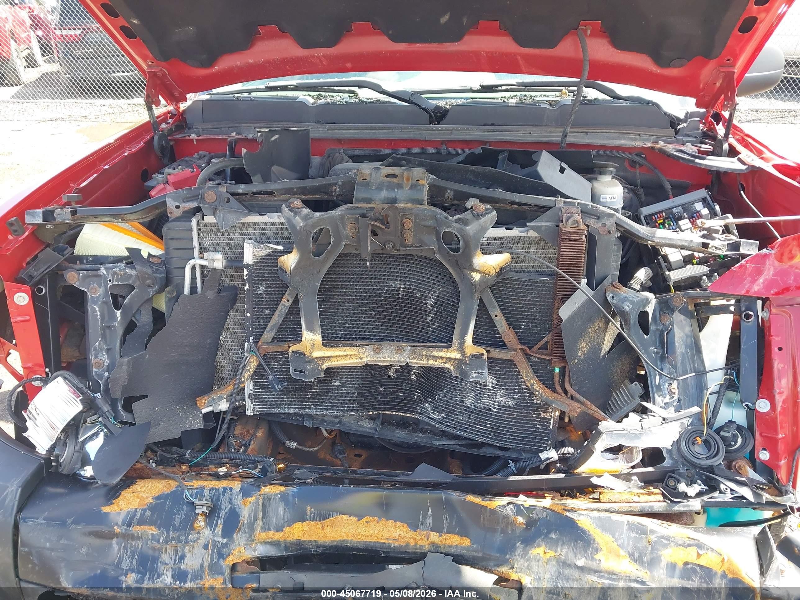 2011 Chevrolet Silverado 1500 Work Truck Red vin: 1GCNCPEX2BZ102104