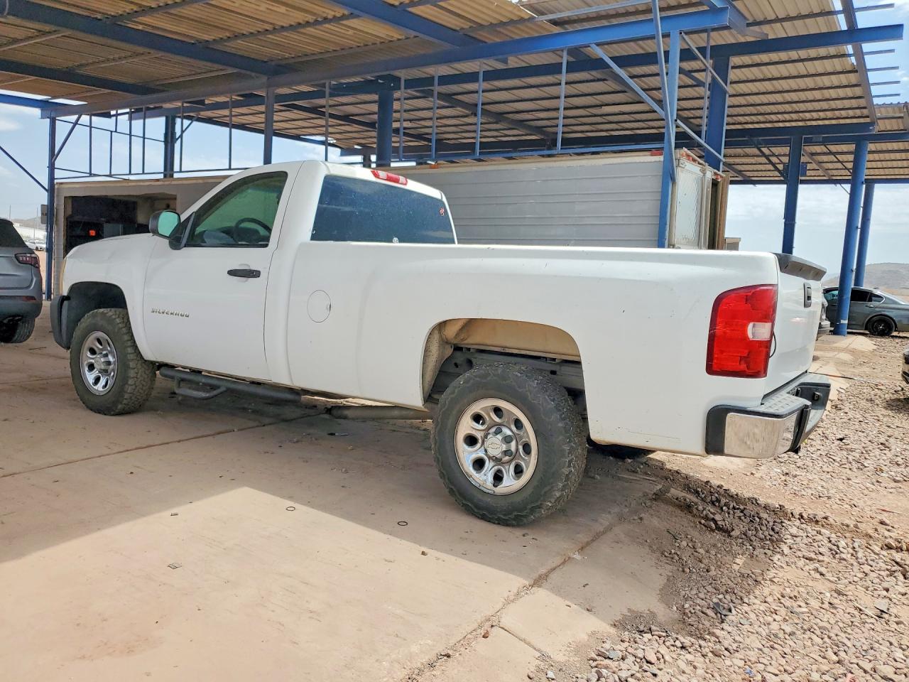 2011 Chevrolet Silverado C1500 White vin: 1GCNCPEX2BZ159158