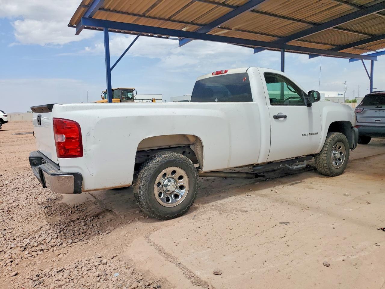2011 Chevrolet Silverado C1500 White vin: 1GCNCPEX2BZ159158