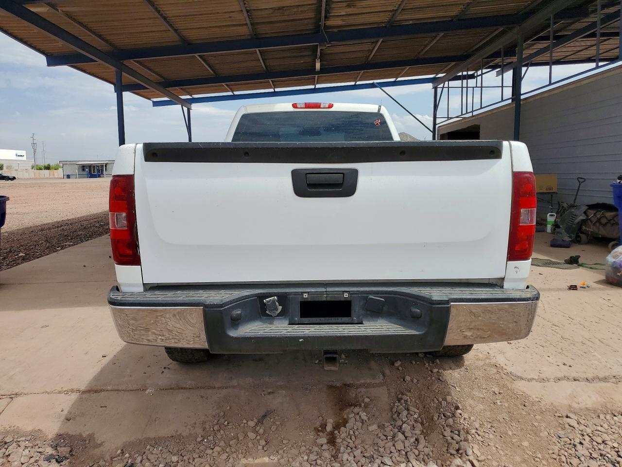 2011 Chevrolet Silverado C1500 White vin: 1GCNCPEX2BZ159158