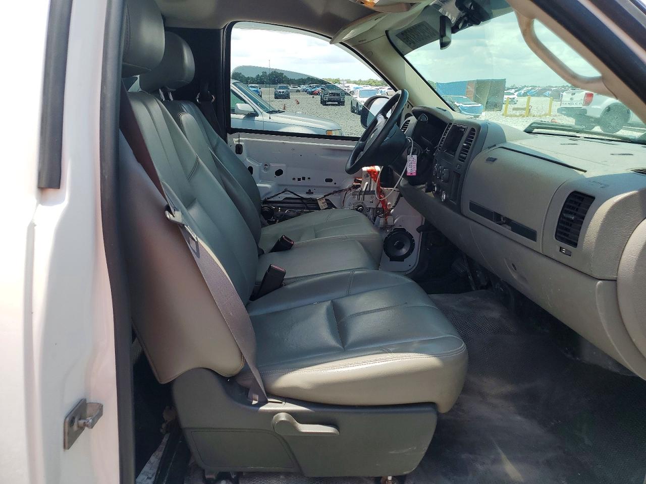 2011 Chevrolet Silverado C1500 White vin: 1GCNCPEX2BZ228544