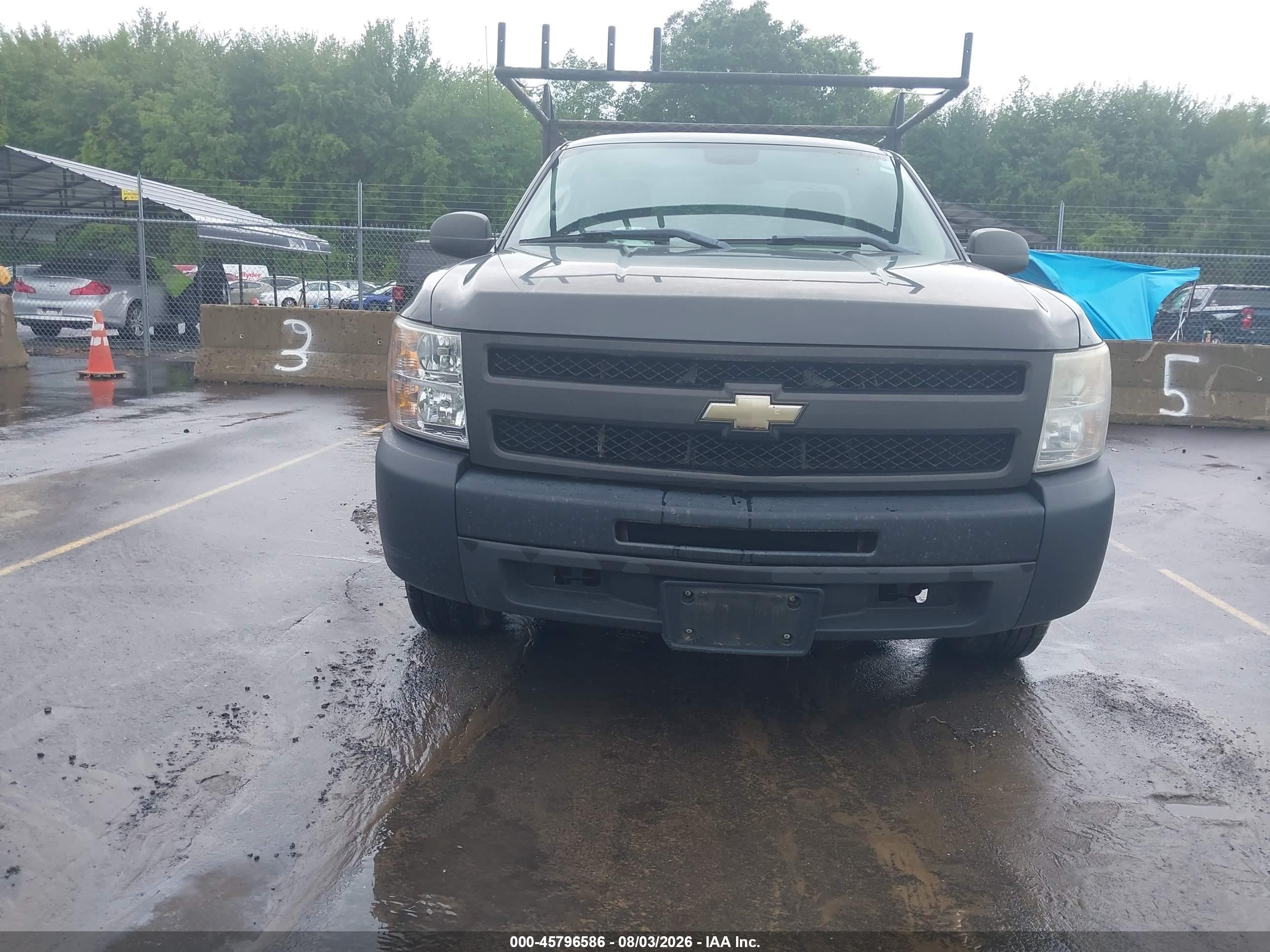 2011 Chevrolet Silverado 1500 Work Truck Gray vin: 1GCNCPEX2BZ289635