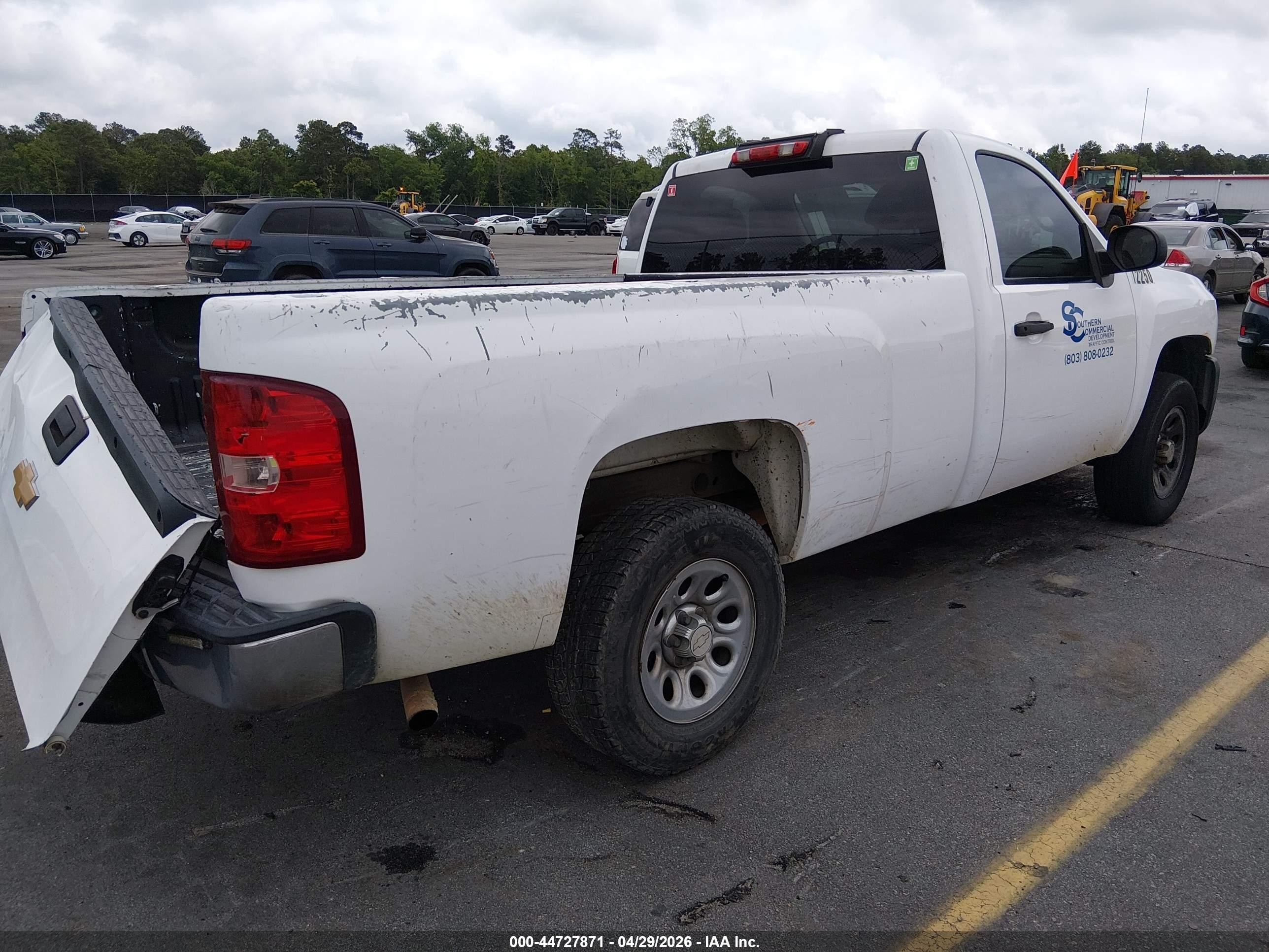 2012 Chevrolet Silverado 1500 Work Truck White vin: 1GCNCPEX2CZ142250