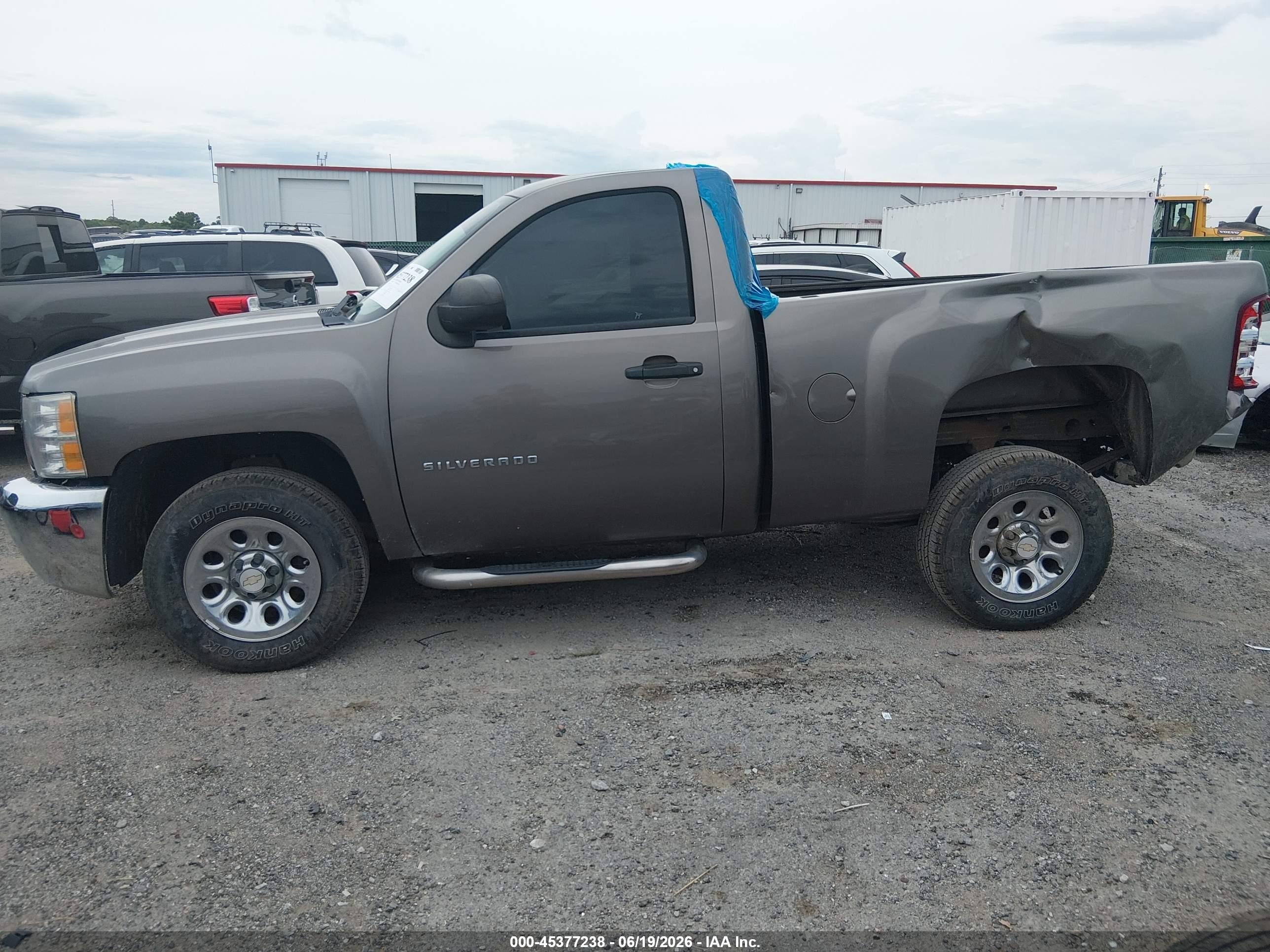 2012 Chevrolet Silverado 1500 Work Truck Gray vin: 1GCNCPEX2CZ259374