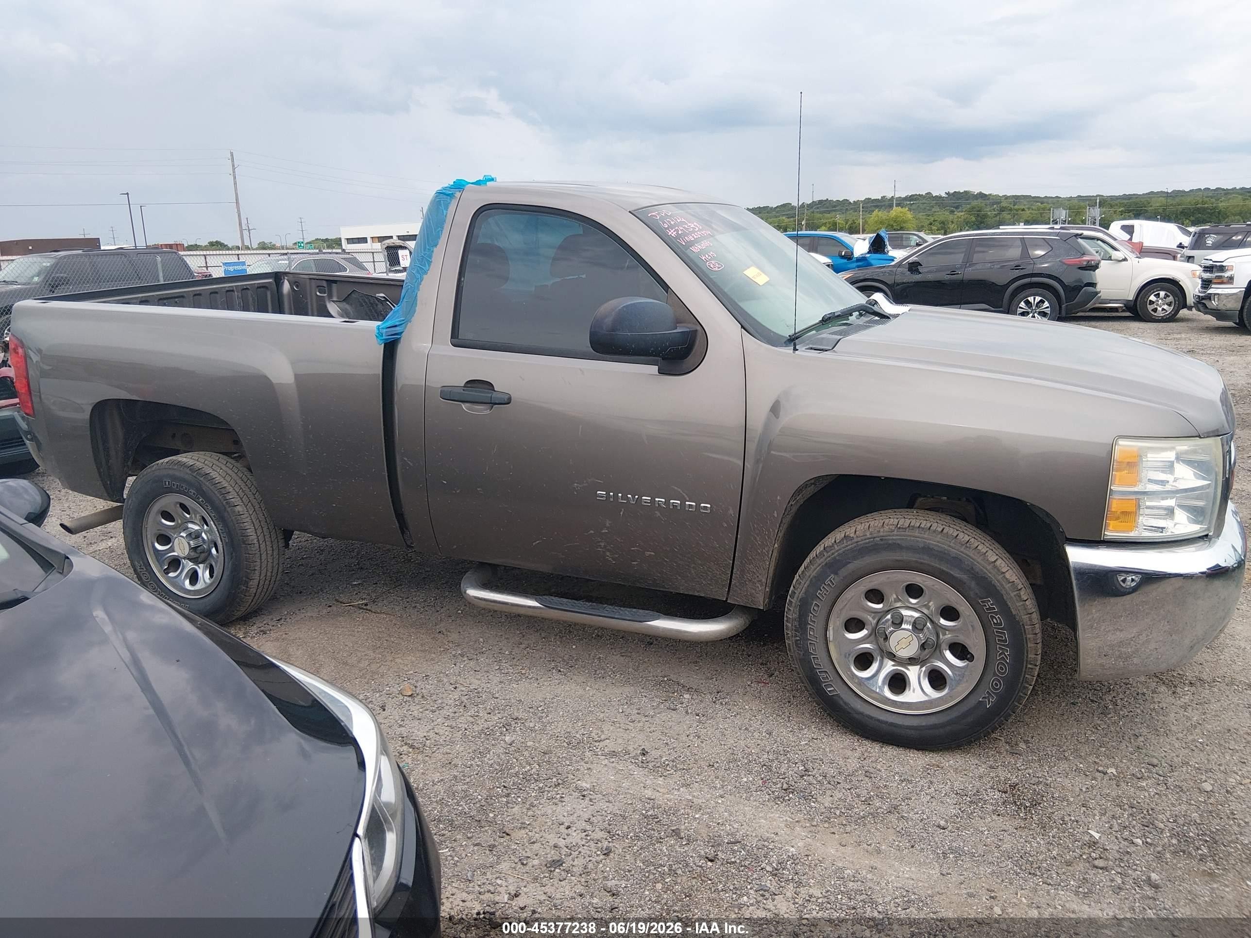 2012 Chevrolet Silverado 1500 Work Truck Gray vin: 1GCNCPEX2CZ259374