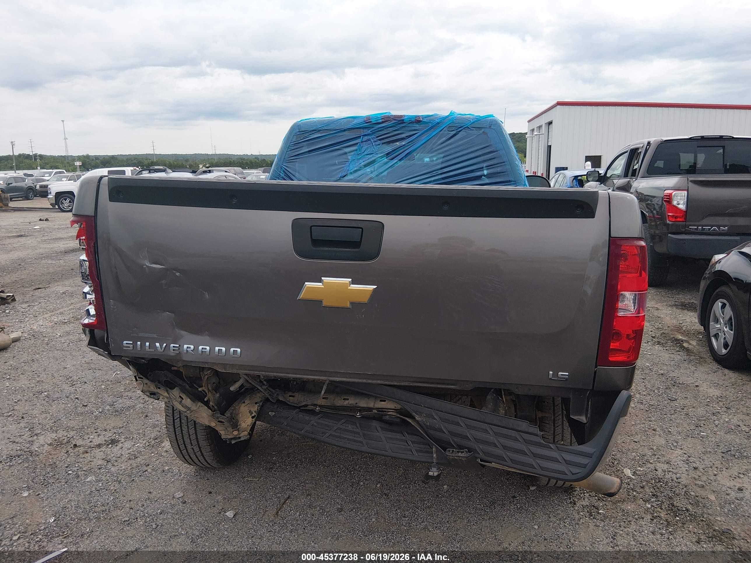 2012 Chevrolet Silverado 1500 Work Truck Gray vin: 1GCNCPEX2CZ259374