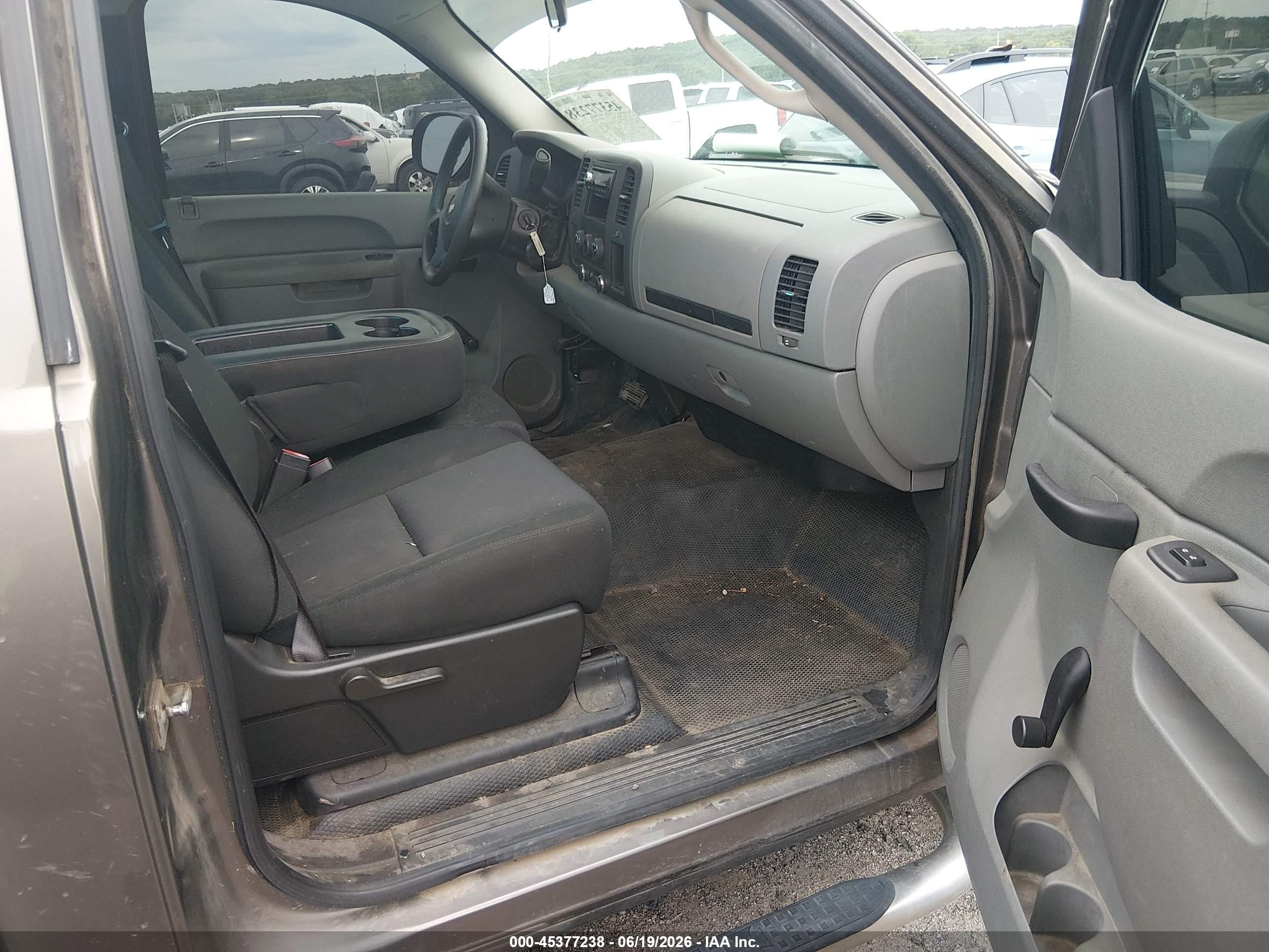 2012 Chevrolet Silverado 1500 Work Truck Gray vin: 1GCNCPEX2CZ259374