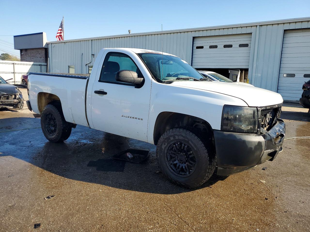 2012 Chevrolet Silverado C1500 White vin: 1GCNCPEX3CZ144315