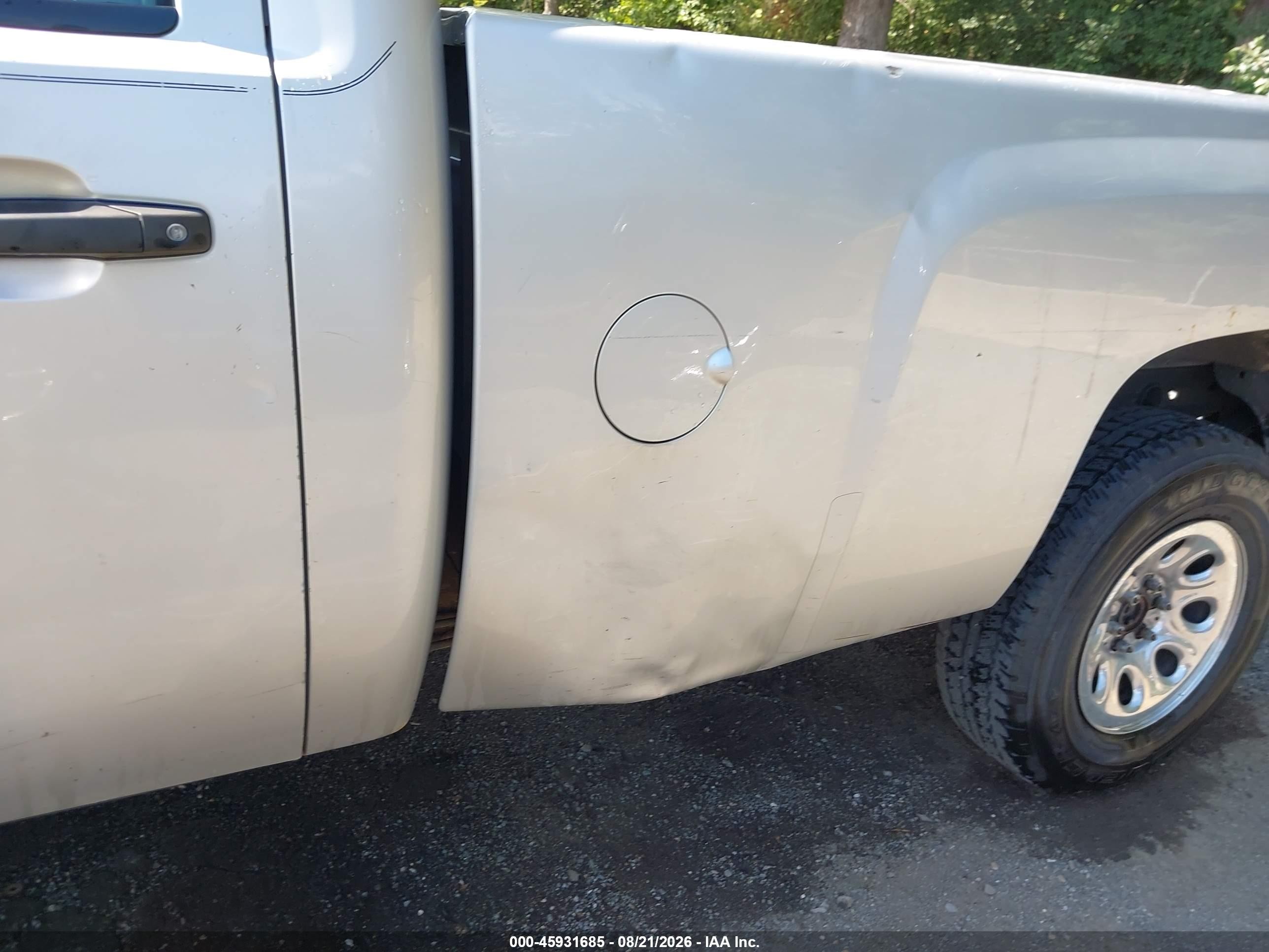 2012 Chevrolet Silverado 1500 Work Truck Gray vin: 1GCNCPEX3CZ194812