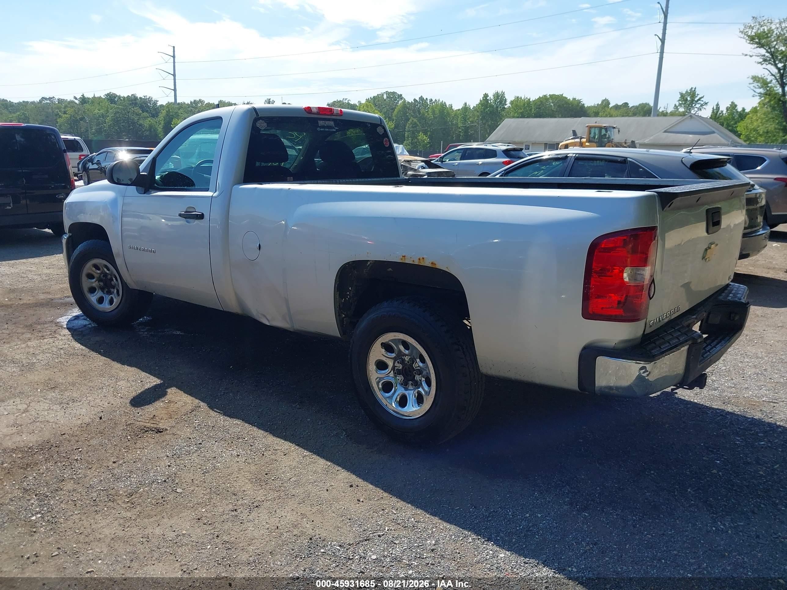 2012 Chevrolet Silverado 1500 Work Truck Gray vin: 1GCNCPEX3CZ194812