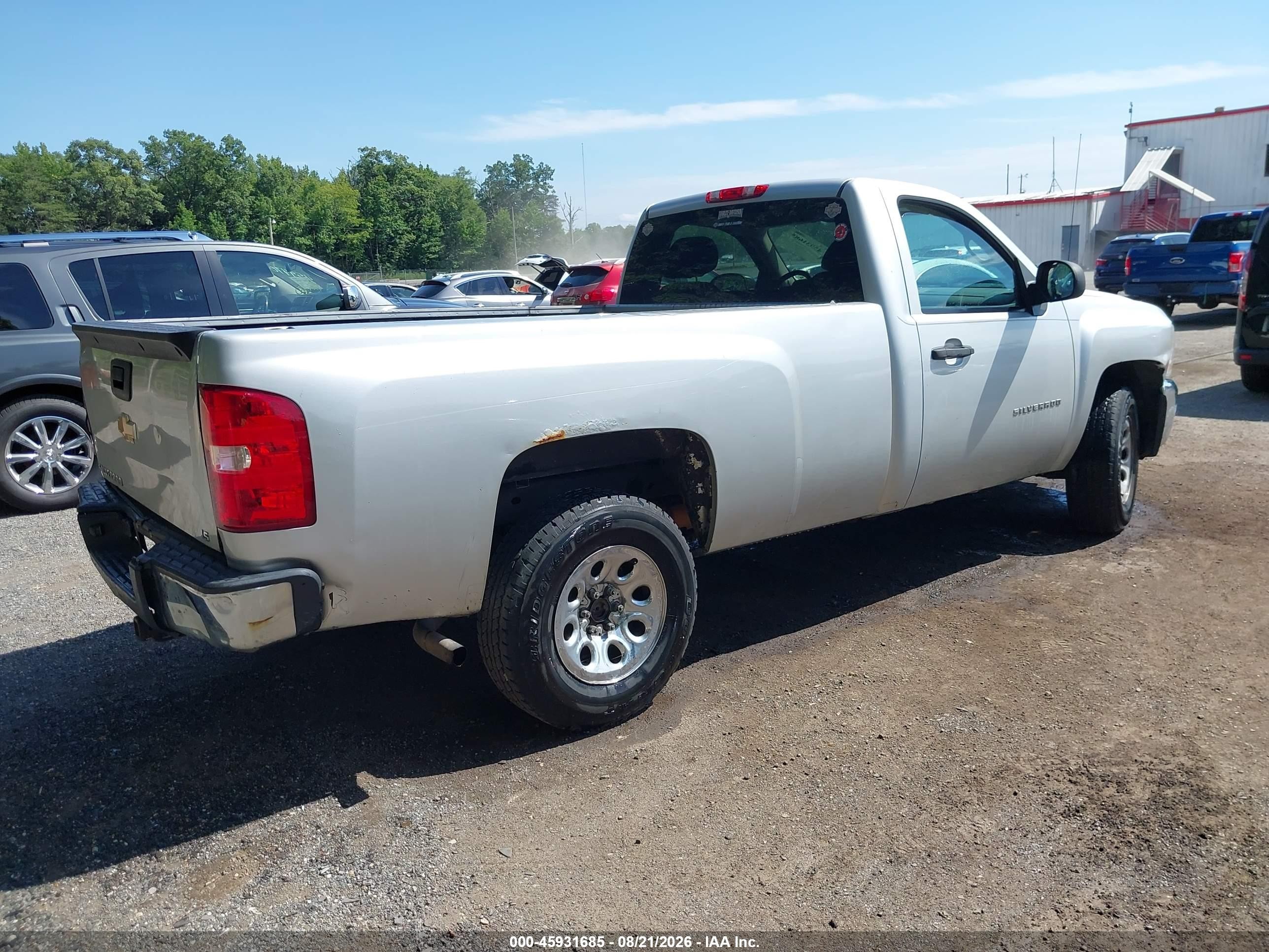 2012 Chevrolet Silverado 1500 Work Truck Gray vin: 1GCNCPEX3CZ194812