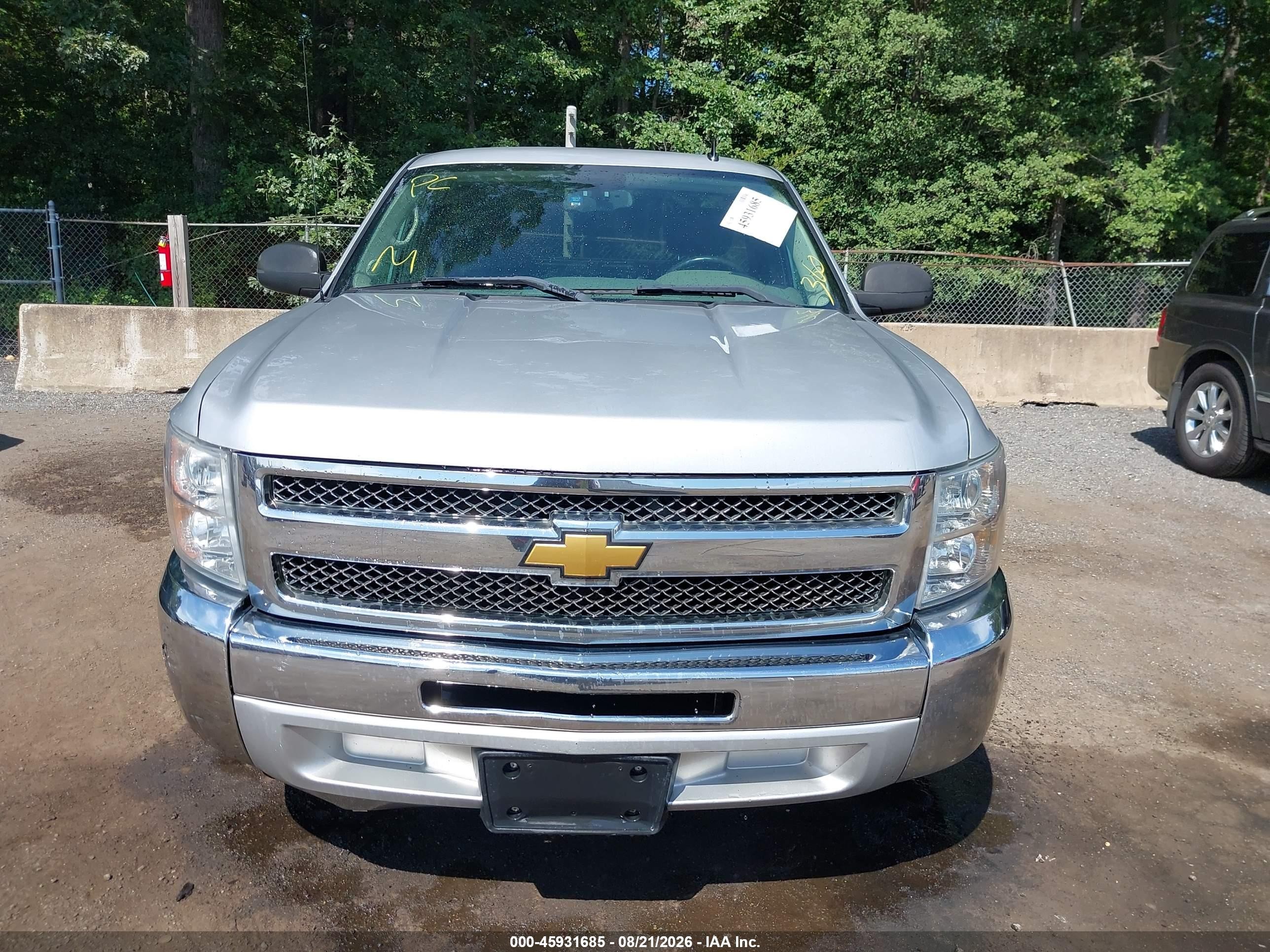 2012 Chevrolet Silverado 1500 Work Truck Gray vin: 1GCNCPEX3CZ194812