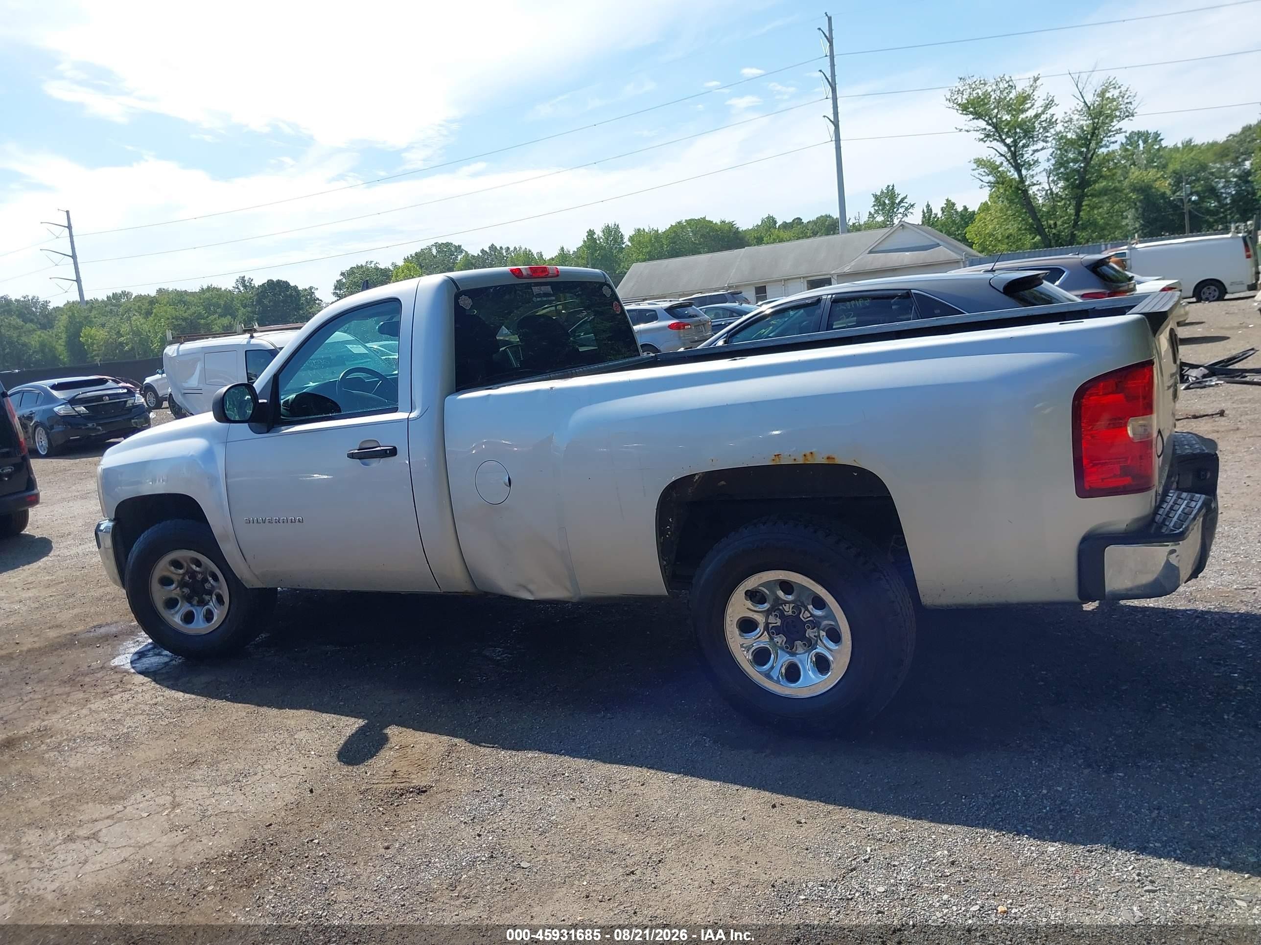 2012 Chevrolet Silverado 1500 Work Truck Gray vin: 1GCNCPEX3CZ194812