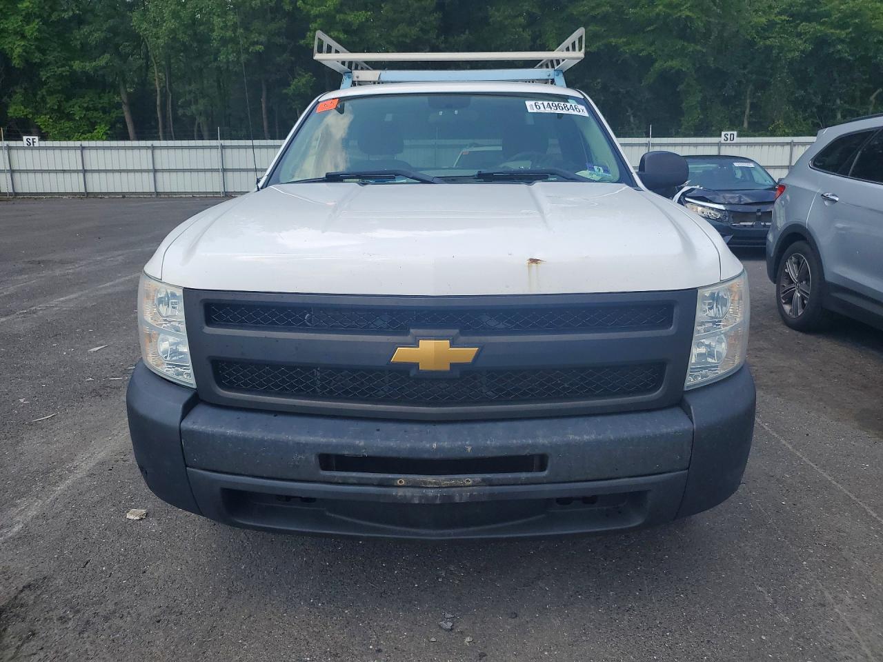2012 Chevrolet Silverado C1500 White vin: 1GCNCPEX3CZ302202