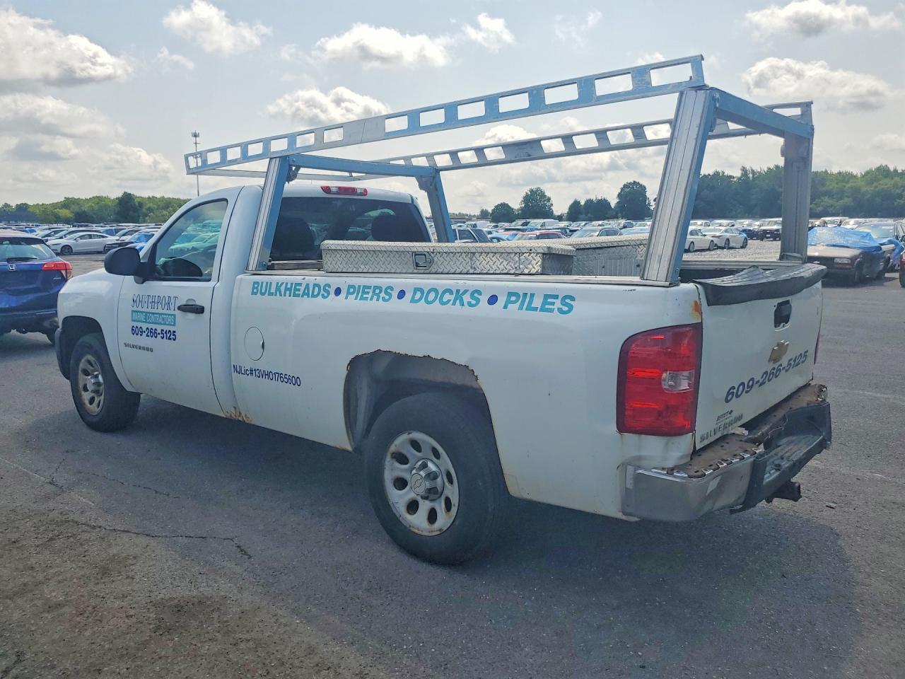 2012 Chevrolet Silverado C1500 White vin: 1GCNCPEX3CZ302202