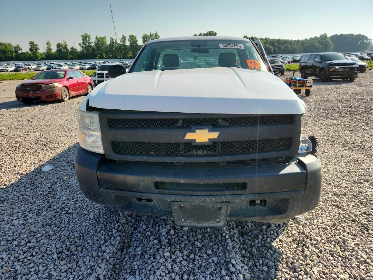 2013 Chevrolet Silverado C1500 White vin: 1GCNCPEX3DZ106343