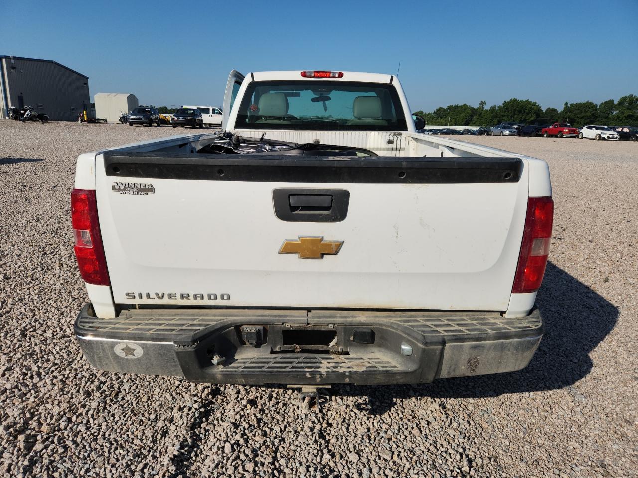 2013 Chevrolet Silverado C1500 White vin: 1GCNCPEX3DZ106343