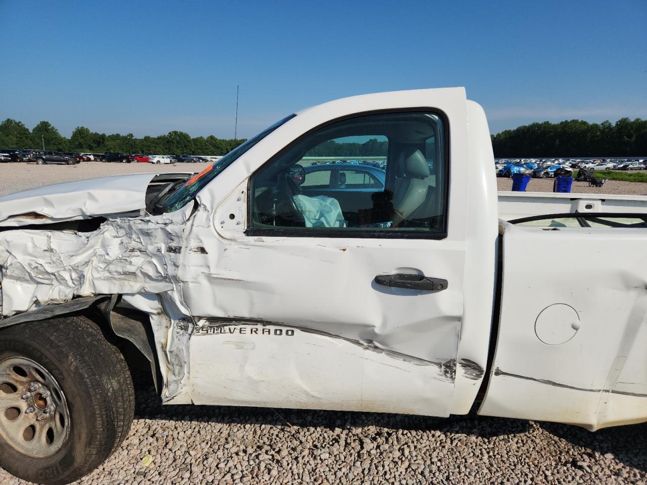 2013 Chevrolet Silverado C1500 White vin: 1GCNCPEX3DZ106343