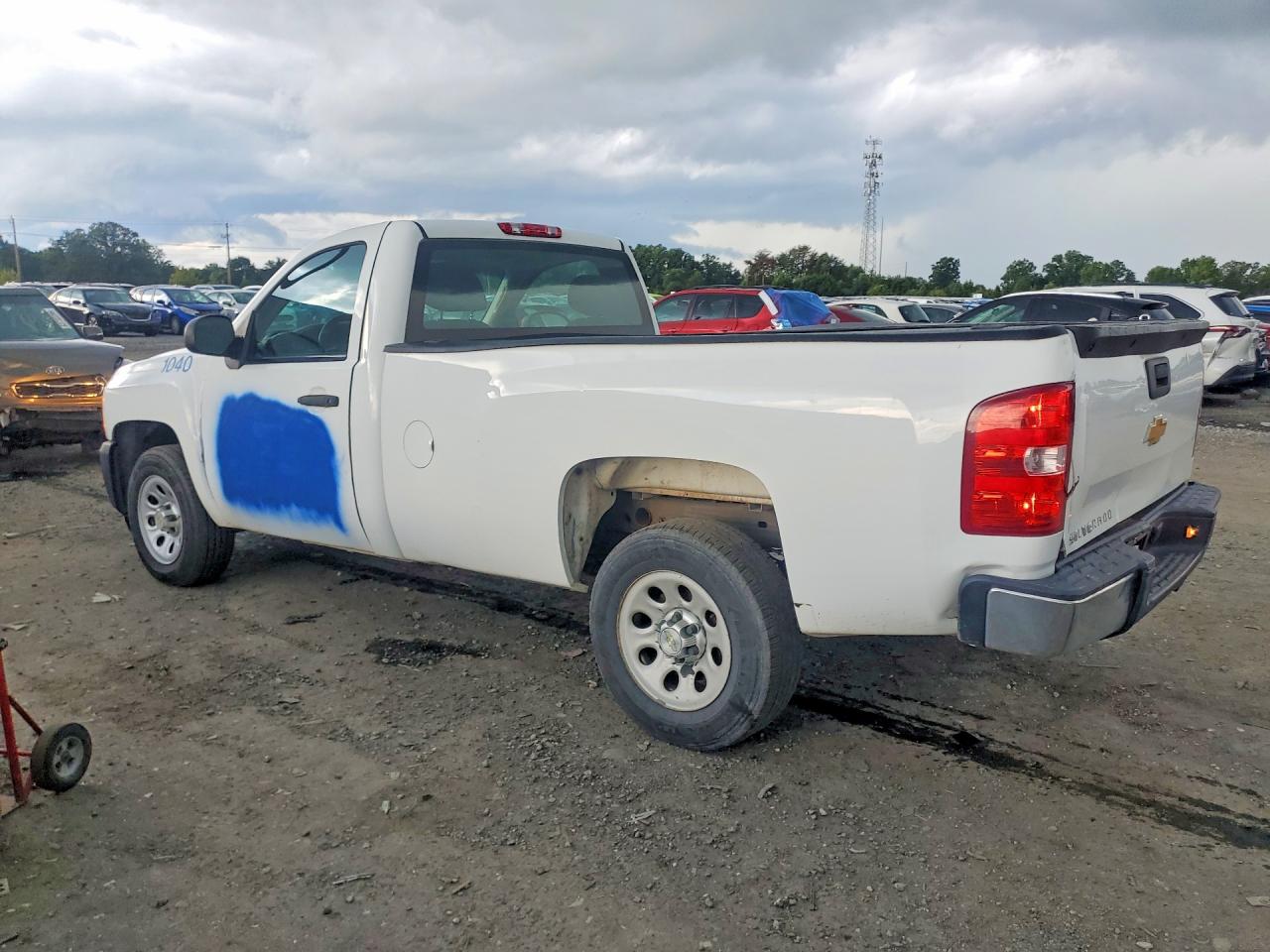 2012 Chevrolet Silverado C1500 White vin: 1GCNCPEX4CZ229339