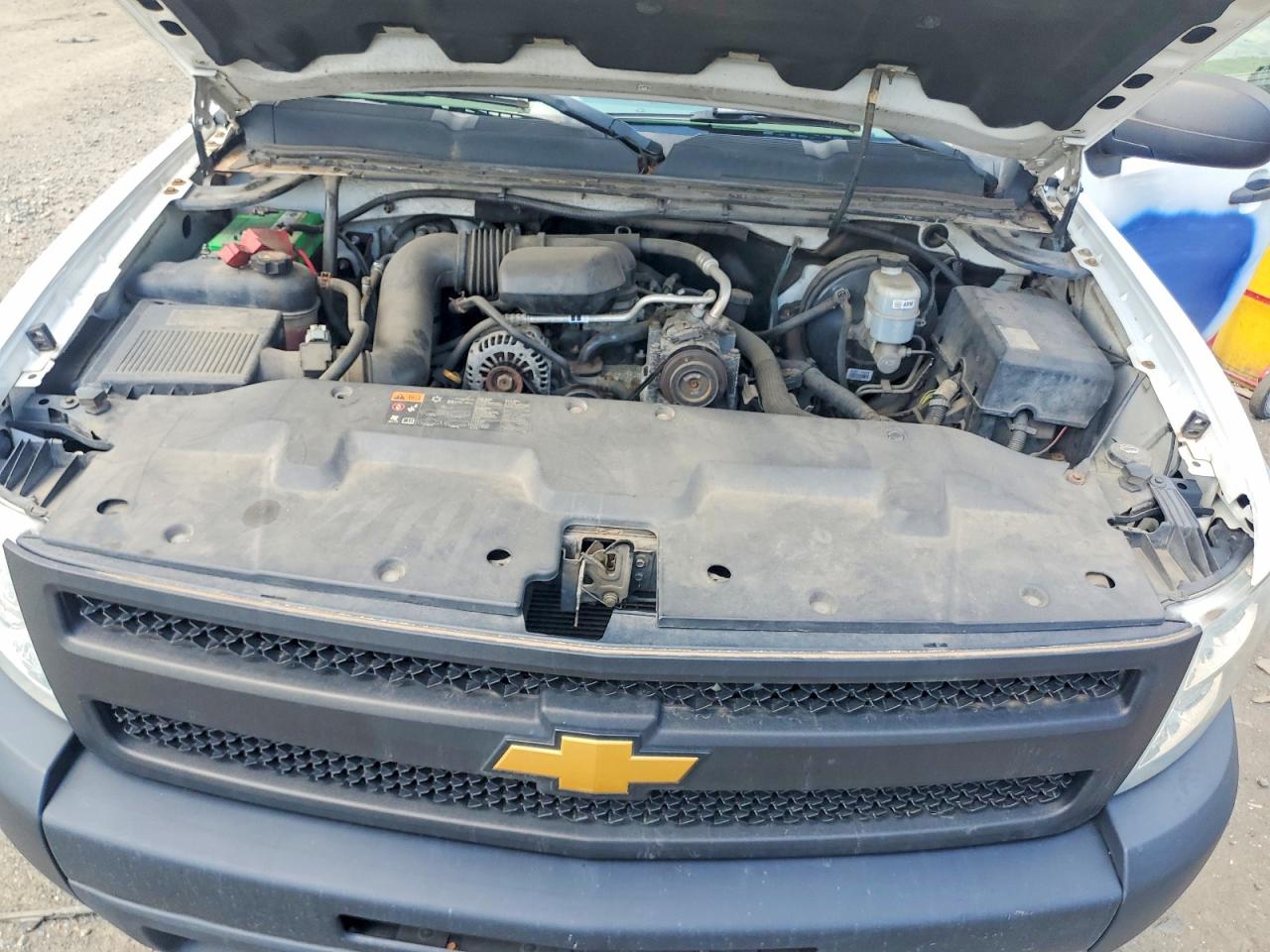2012 Chevrolet Silverado C1500 White vin: 1GCNCPEX4CZ229339