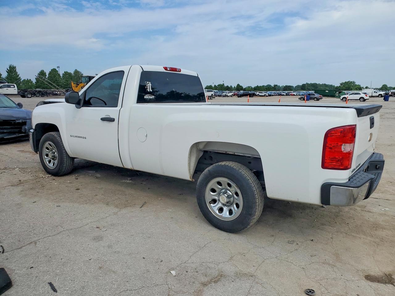 2012 Chevrolet Silverado C1500 White vin: 1GCNCPEX4CZ263779