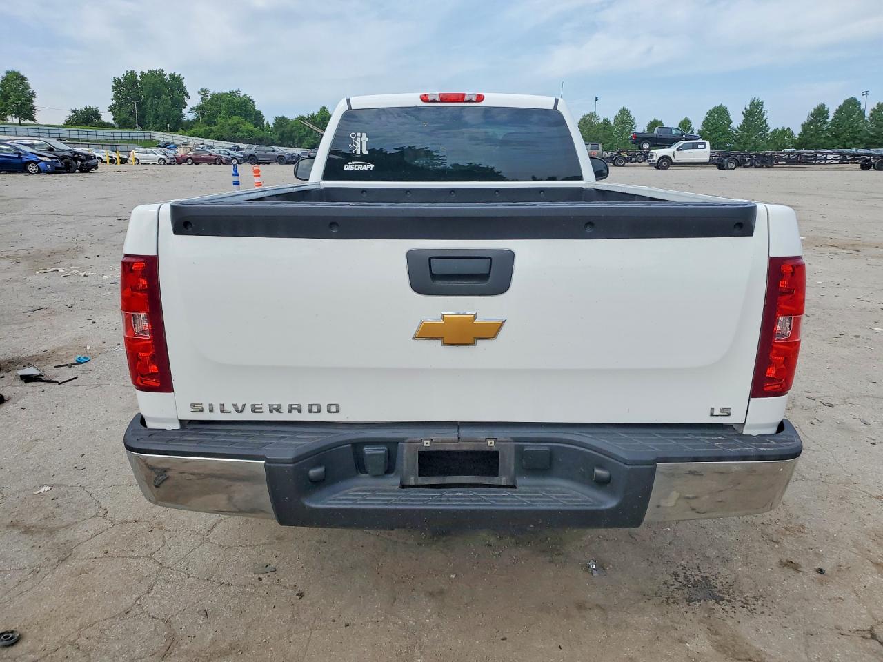 2012 Chevrolet Silverado C1500 White vin: 1GCNCPEX4CZ263779
