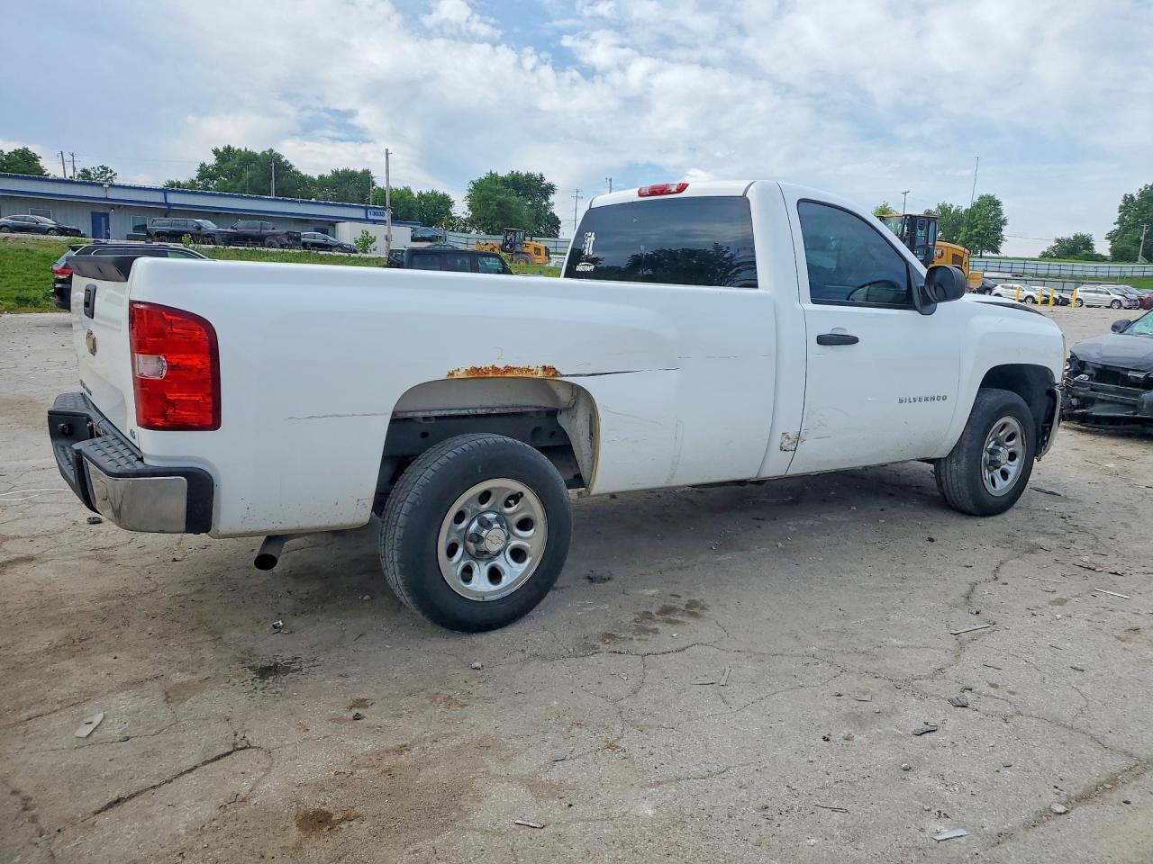 2012 Chevrolet Silverado C1500 White vin: 1GCNCPEX4CZ263779