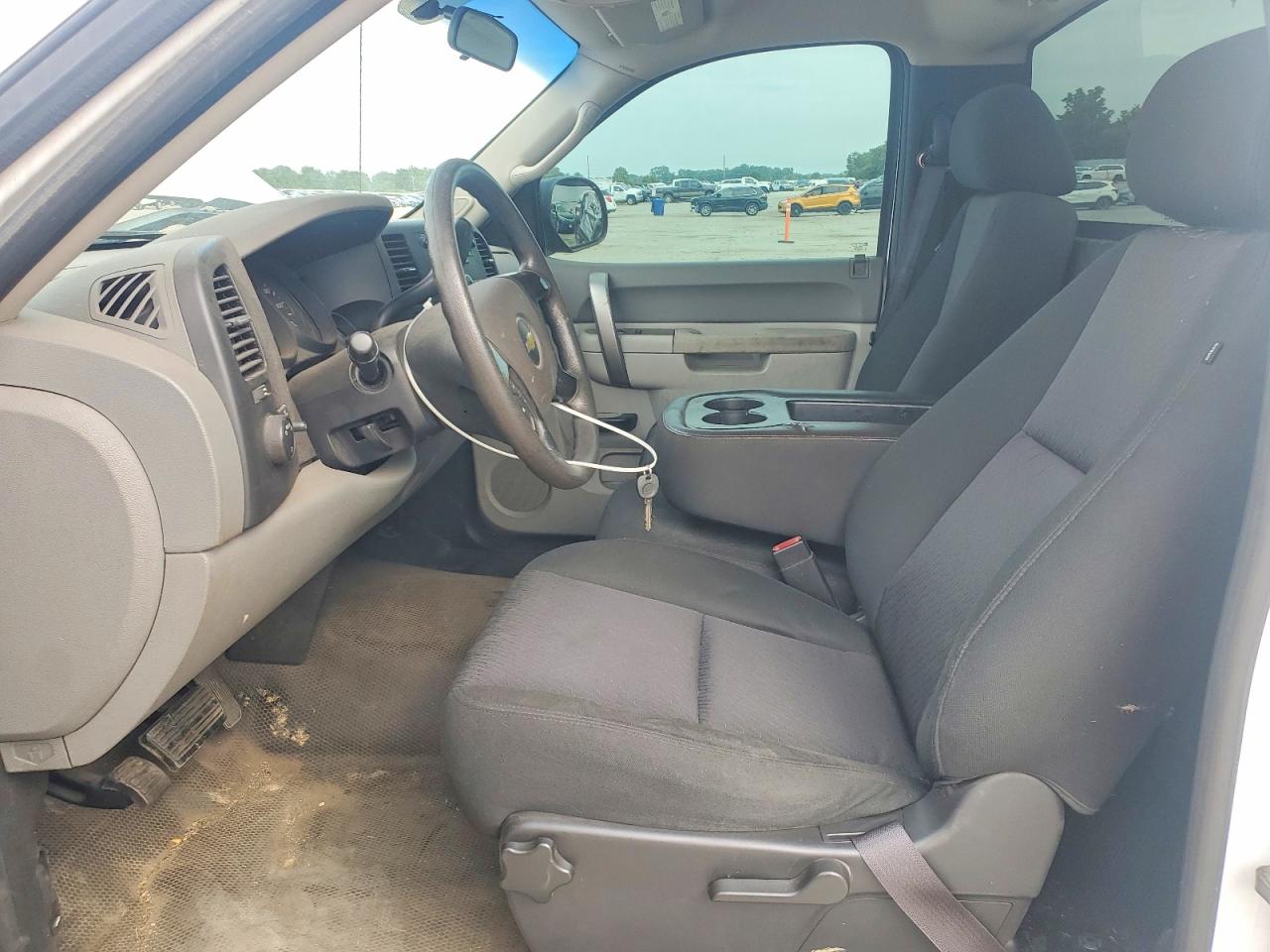 2012 Chevrolet Silverado C1500 White vin: 1GCNCPEX4CZ263779