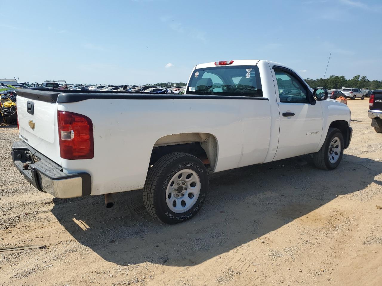 2013 Chevrolet Silverado C1500 White vin: 1GCNCPEX4DZ175963